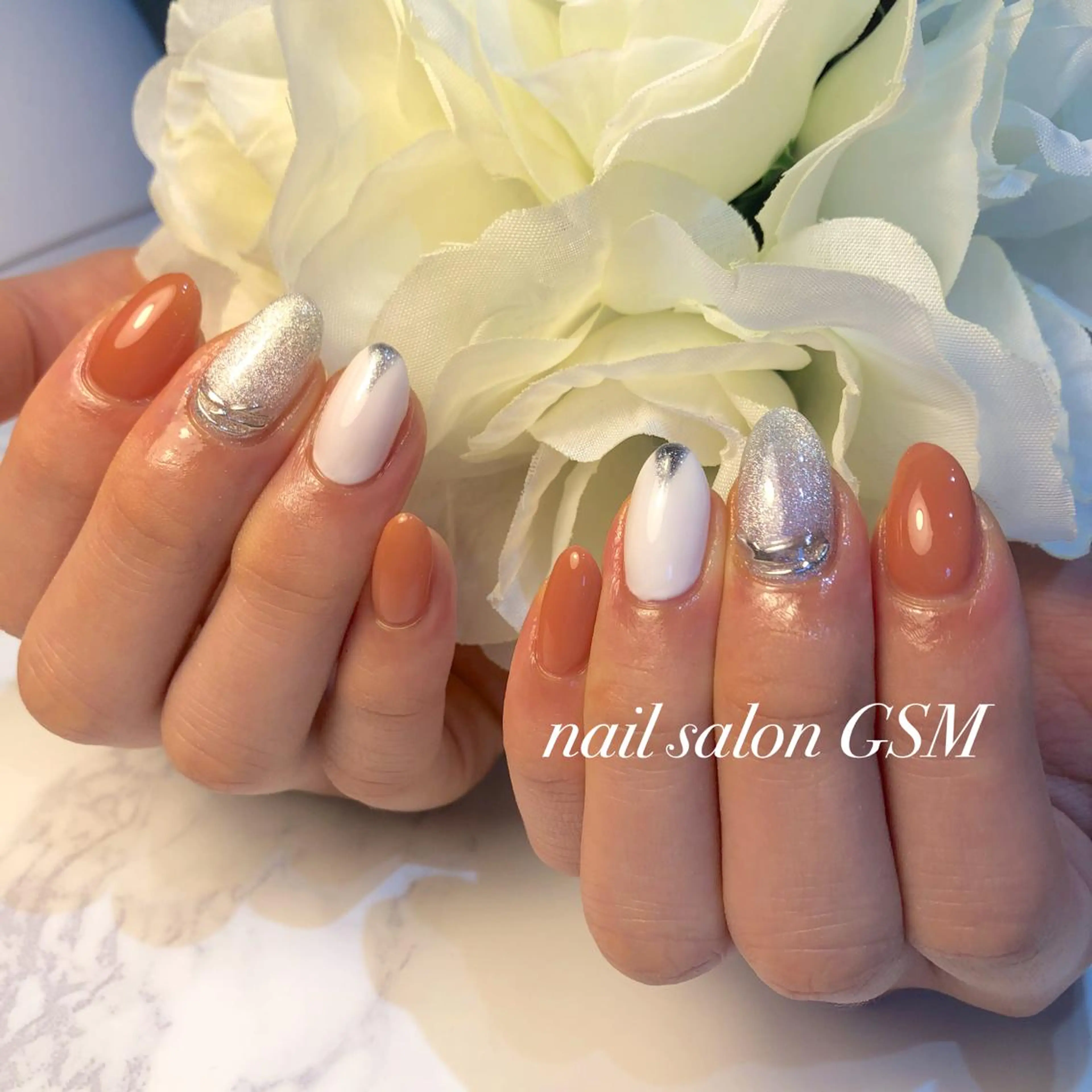 ネイル ハンドネイル nail salon GSMのネイルデザイン