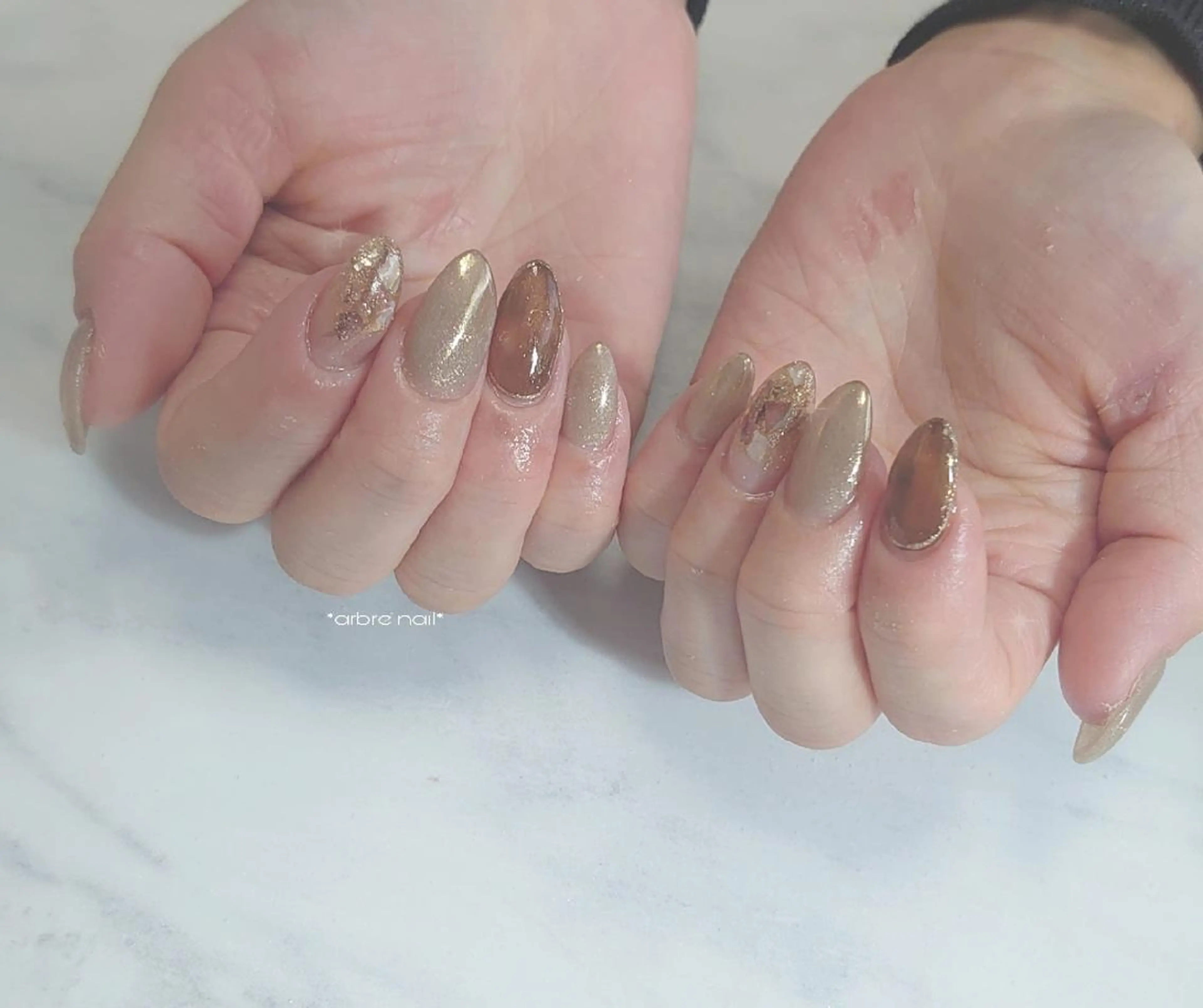 ネイル ＊arbre nail＊.アーブルネイル所属・✯.。 arbre  nail 。✯.のネイルデザイン