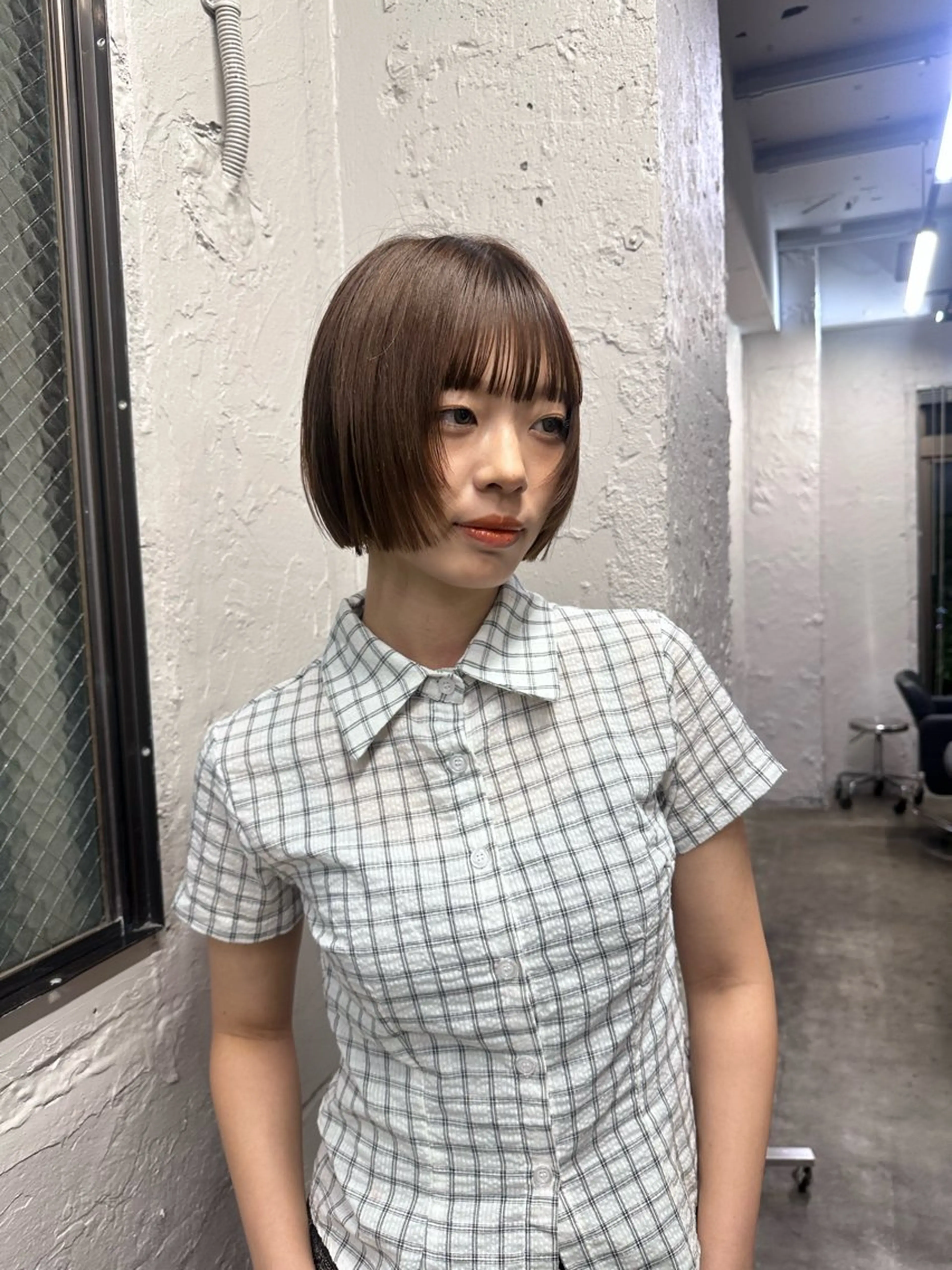 ショート ボブ 顔まわりレイヤー 顔周りカット レイヤーカット カット ボブ/顔周りレイヤー 似合わせcut🪽のヘアスタイル