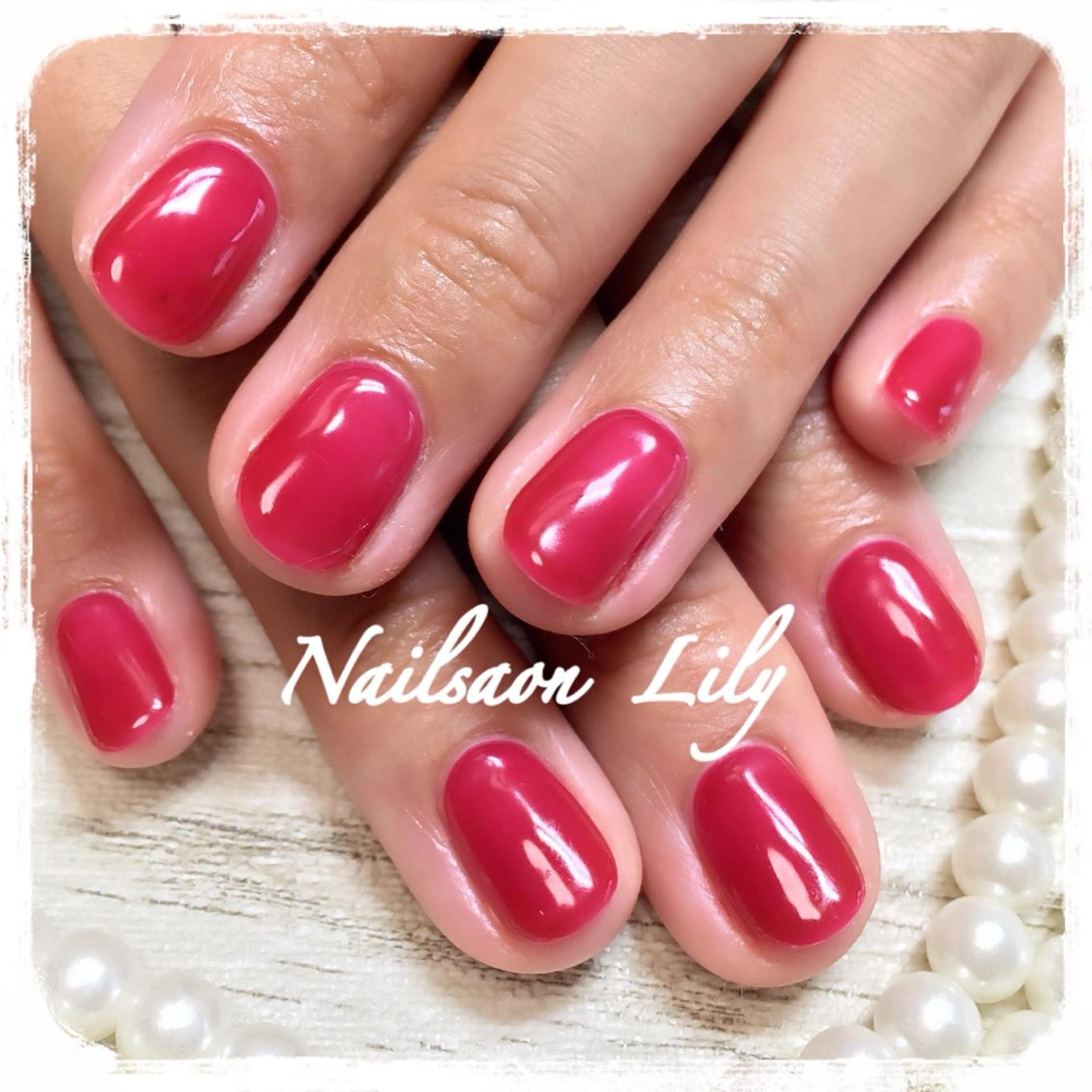 ネイル ボルドー Nailsalon Lilyのネイルデザイン