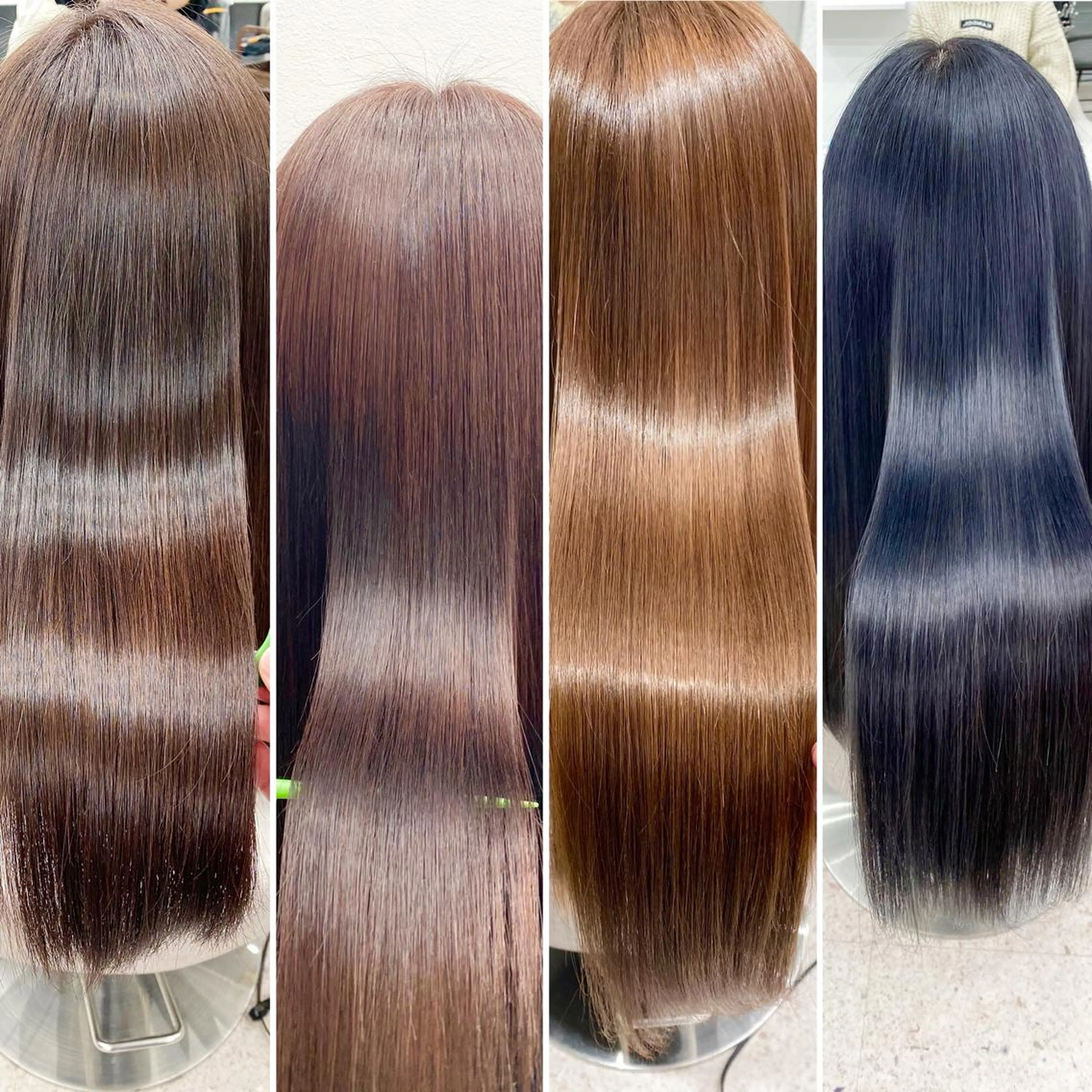 ロング 京都レイヤーカット/ 縮毛矯正/羽柴りくのヘアスタイル