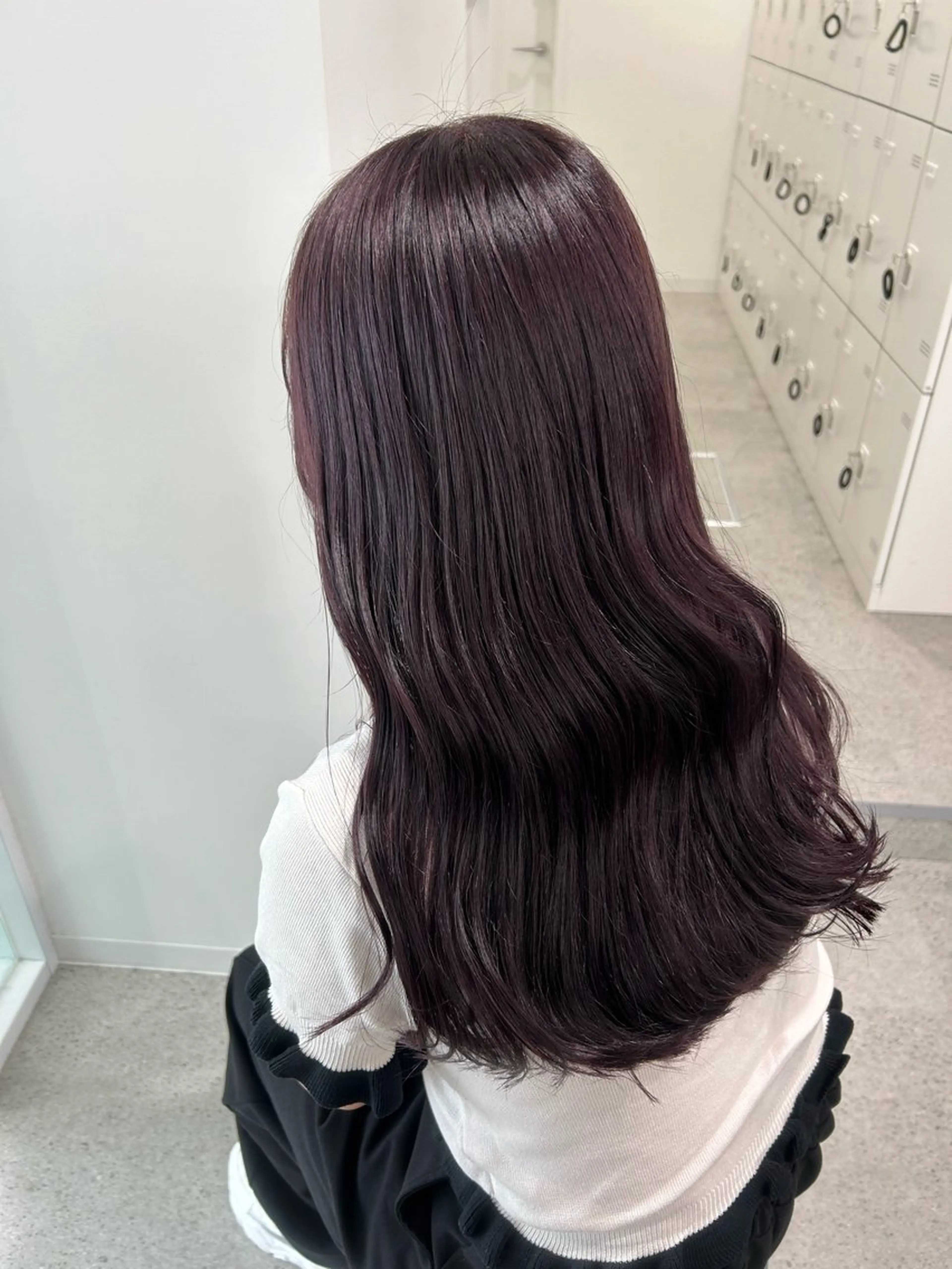 ロング カラー 愛結 暖色カラー🎀🩰のヘアスタイル