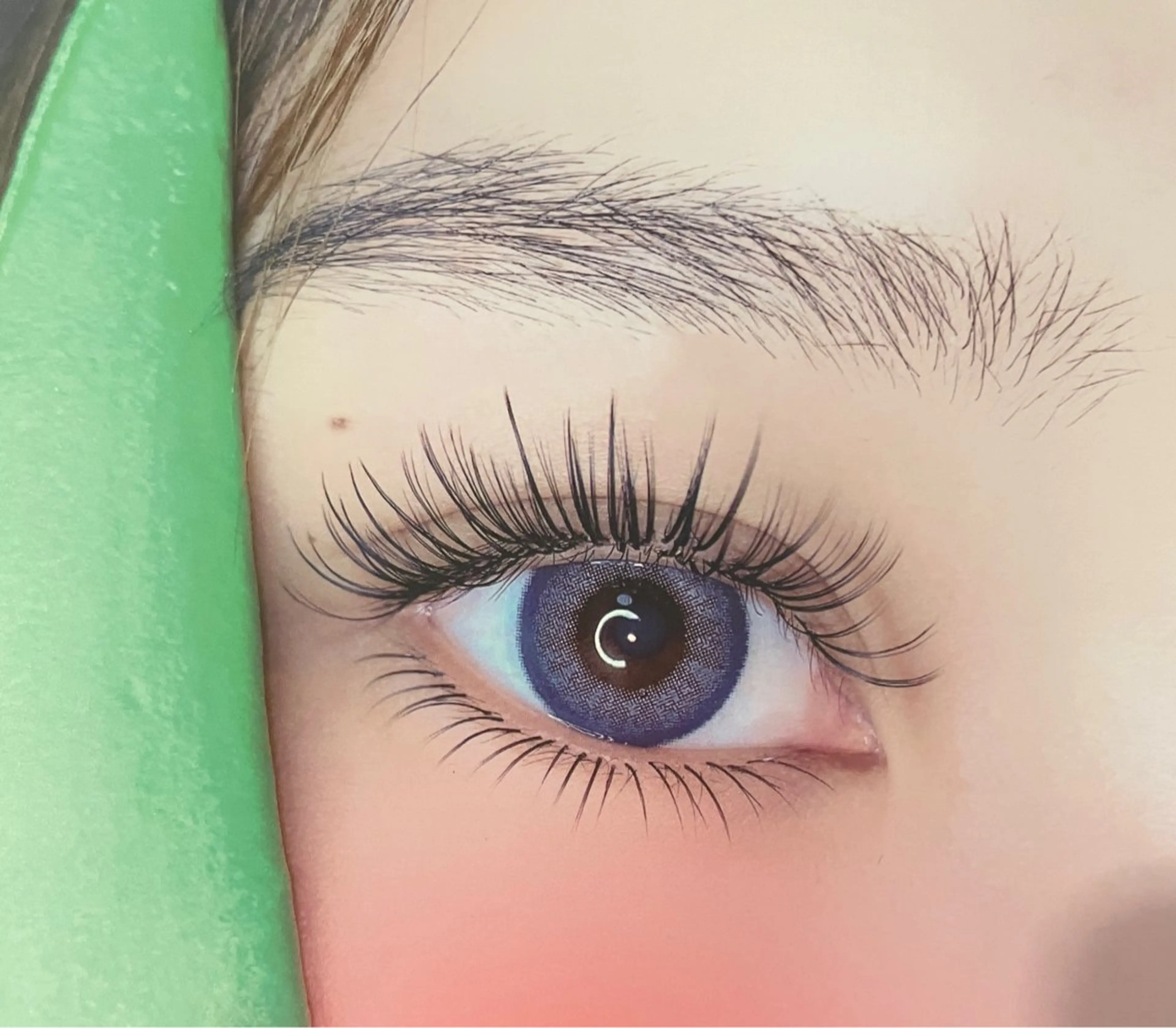 ボリュームラッシュ400本の写真