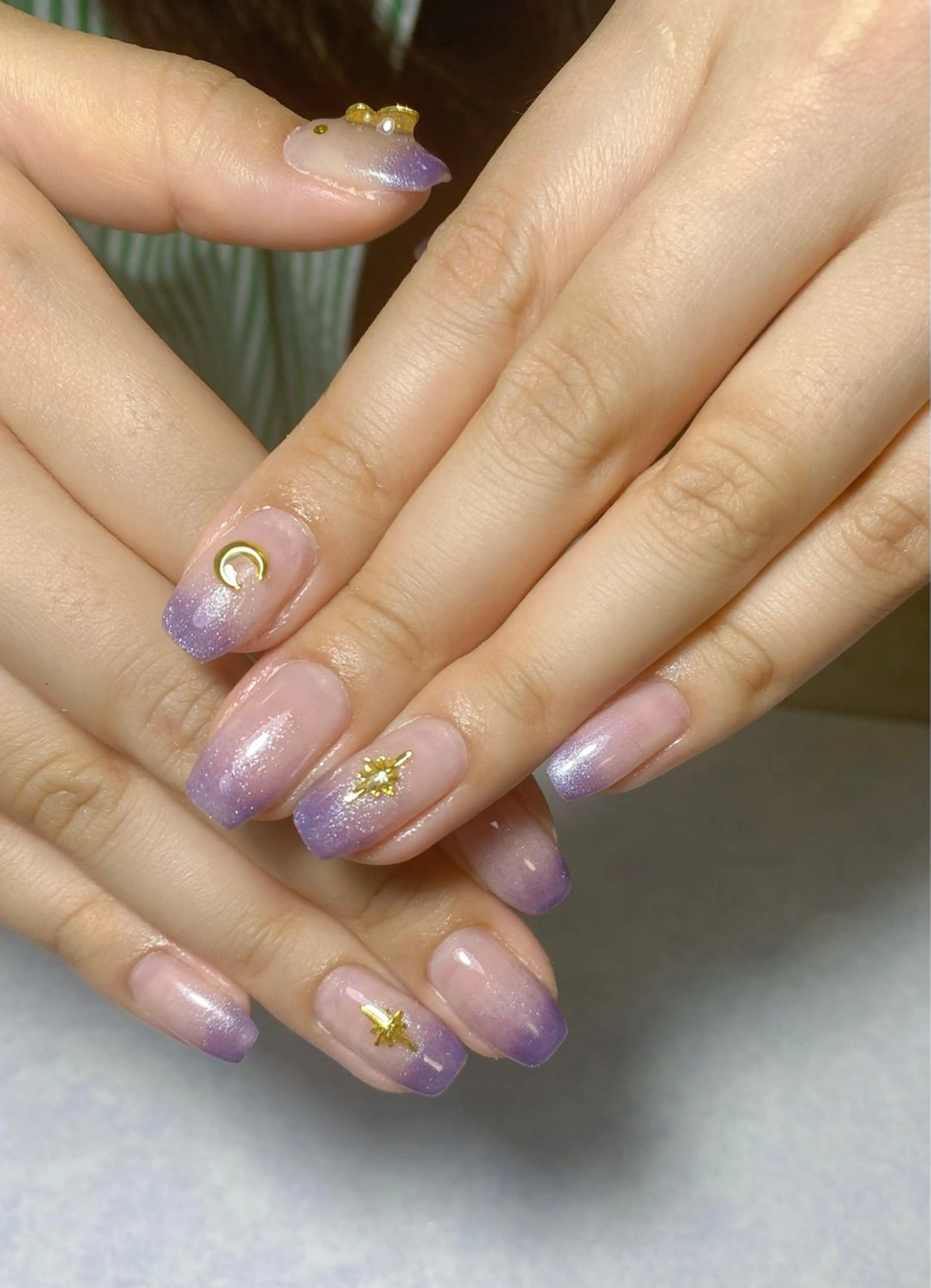 ネイル アートネイル フレンチネイル ジェルネイル グラデーション 韓国ネイル Nail Salon kihi大塚店のネイルデザイン