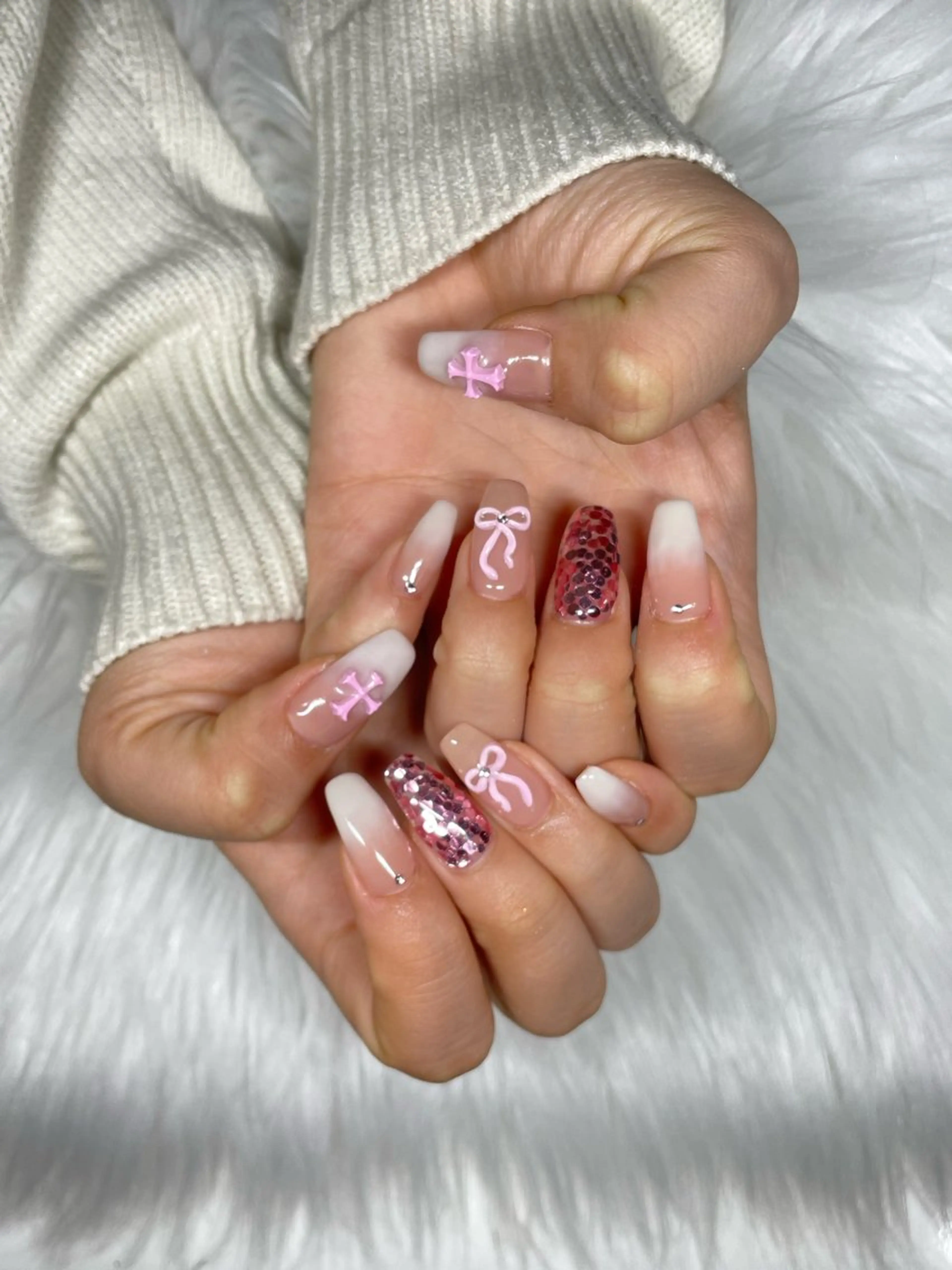 ネイル ハンドネイル オーロラ所属・YUI nailのネイルデザイン