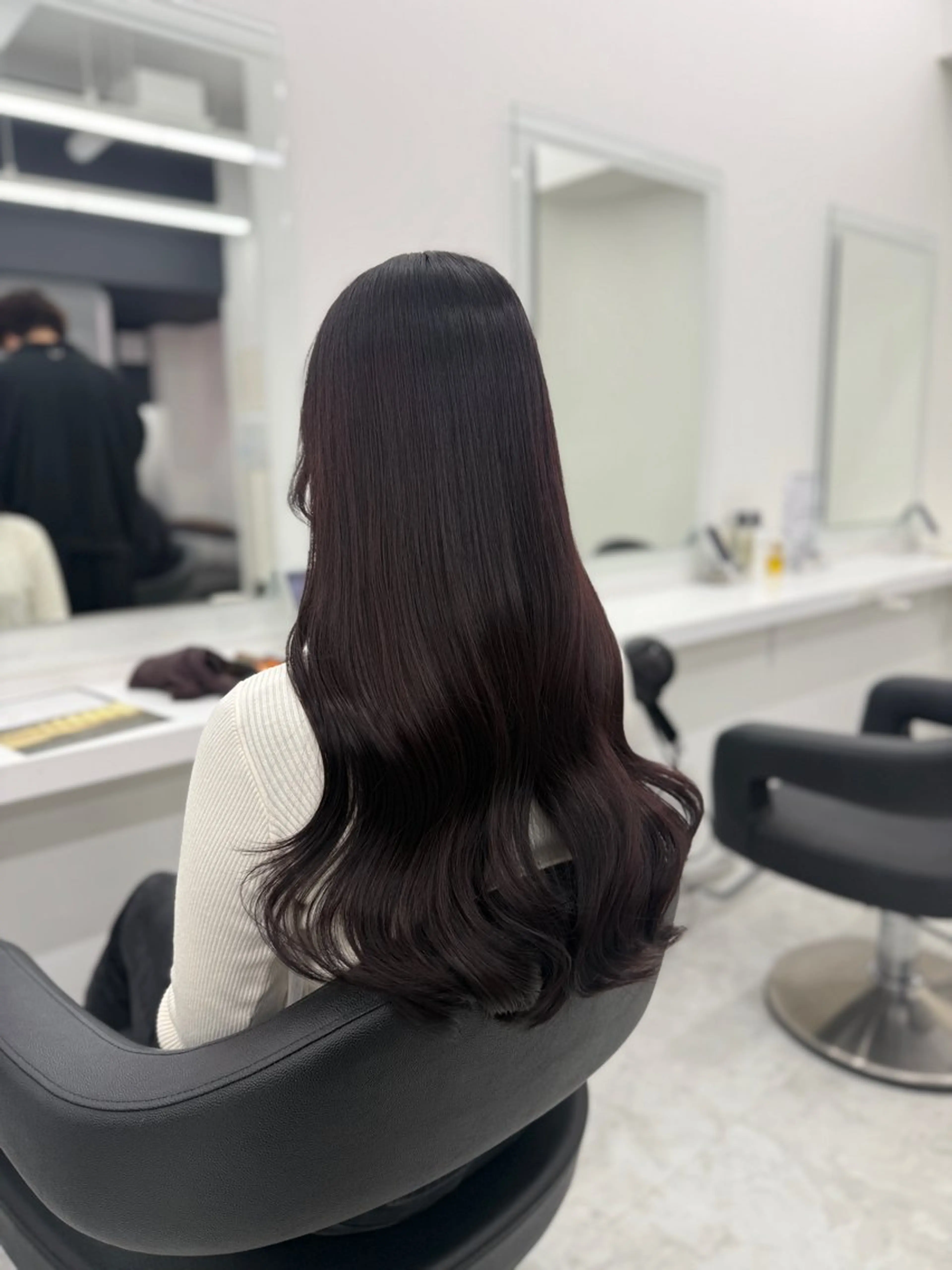 ロング カラー ヘアアレンジ ダブルカラー ラベンダーカラー ヘアカラー トリートメント ヘアセット 🎀Girly艶髪カ ラー🎀Harukaのヘアスタイル