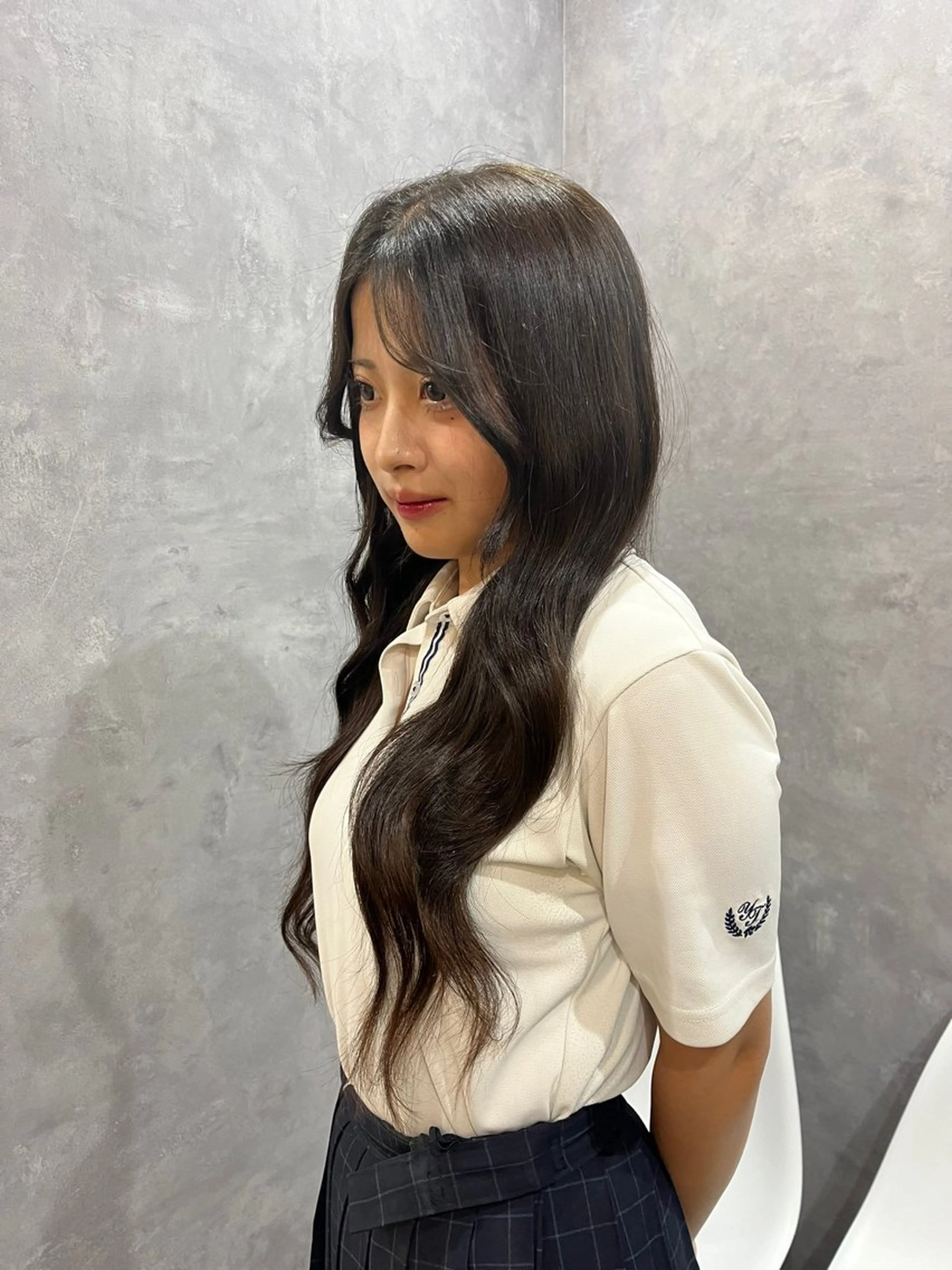 ロング ヘアカラー エクステ レイヤーカット /konomiのヘアスタイル