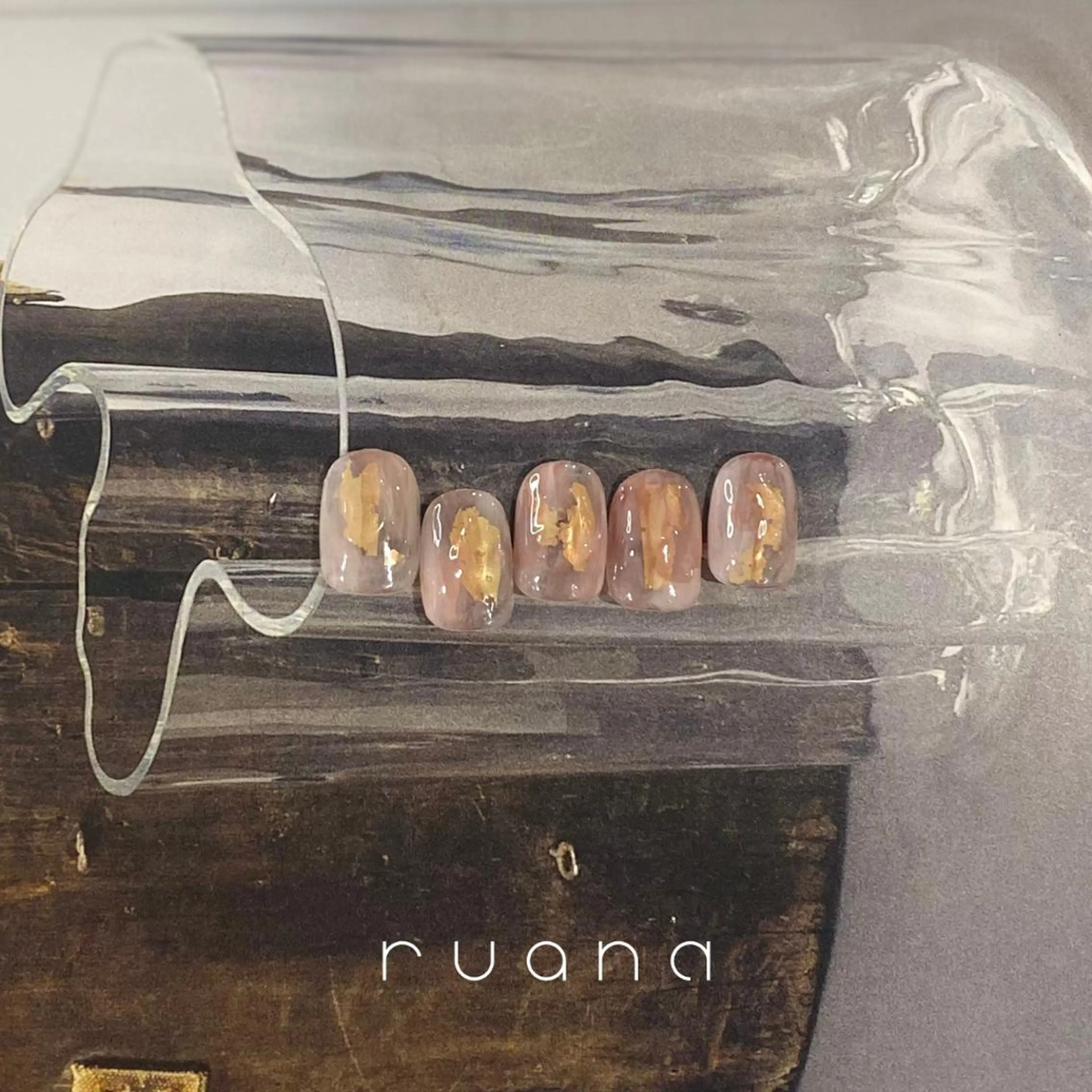 ネイル ニュアンスネイル ニュアンスネイル🧡 rionaのネイルデザイン