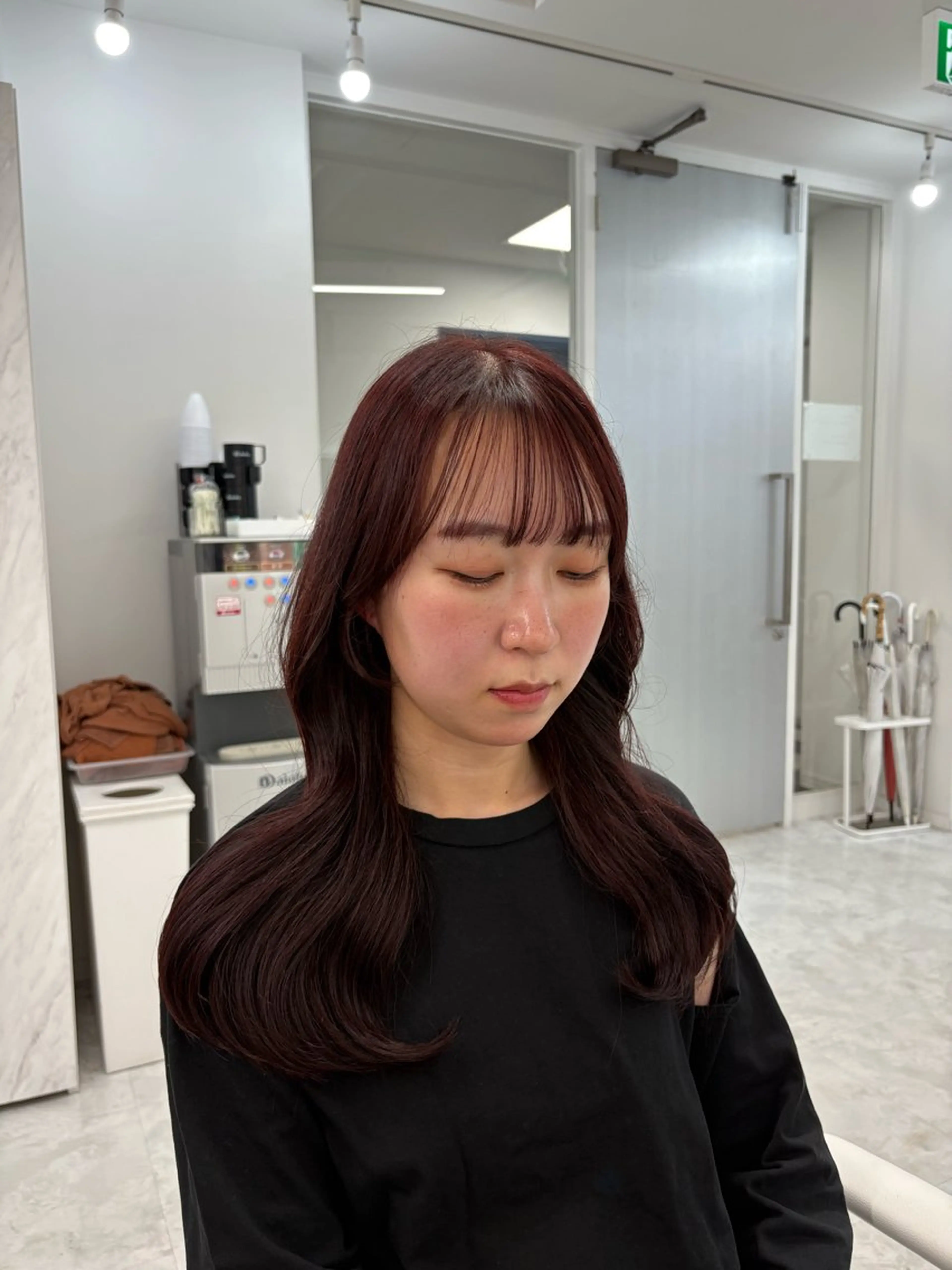ロング カラー 天王寺 hinataのヘアスタイル