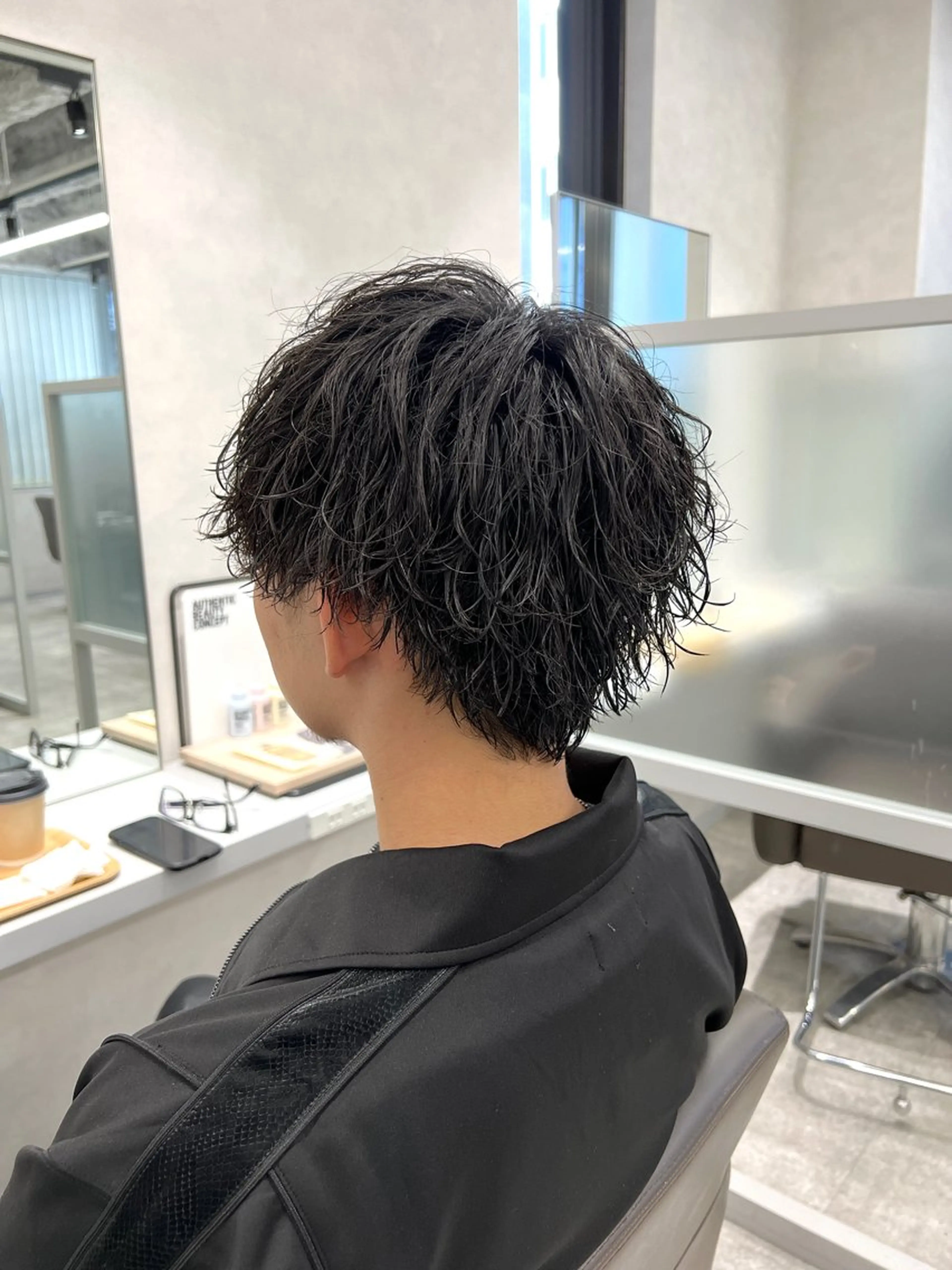 パーマ メンズ カット パーマ トリートメント 加藤 拓海のヘアスタイル