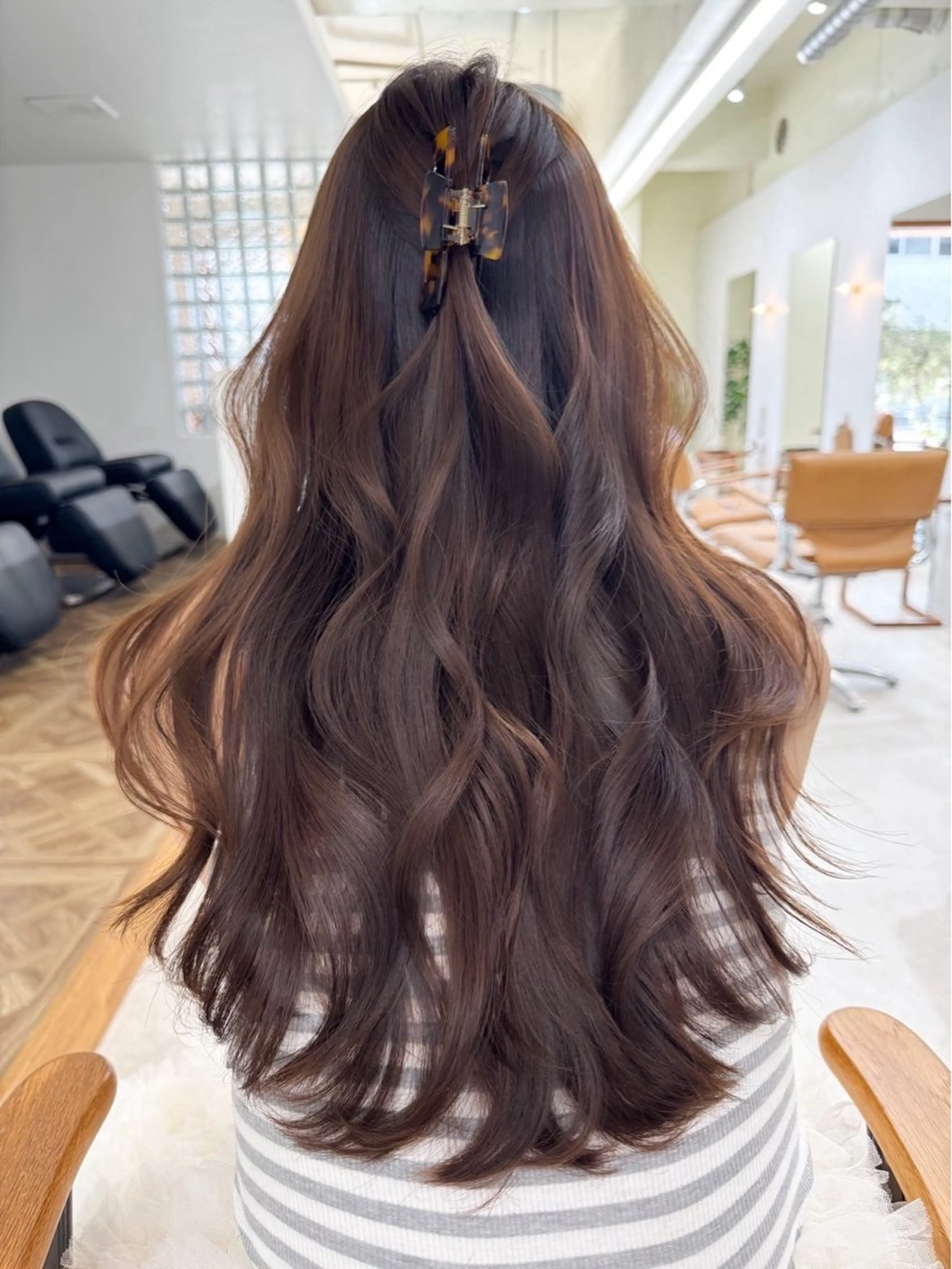 ロング 艶髪ハイトーン 💎凜💎のヘアスタイル