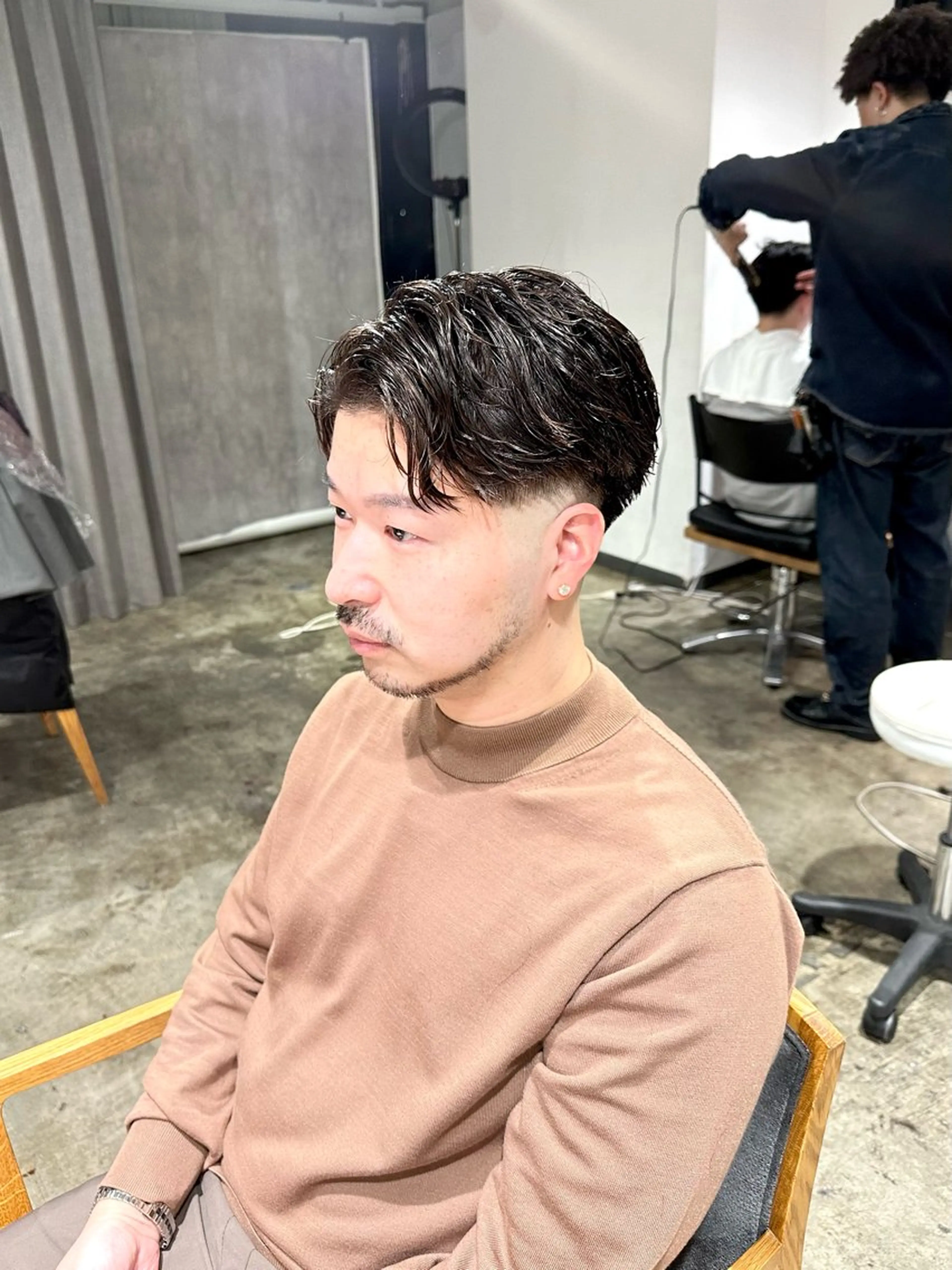 メンズ フェードカット メンズパーマ スキンフェード カット 骨格補正施術/メンズ 専門美容師/YUYAのヘアスタイル