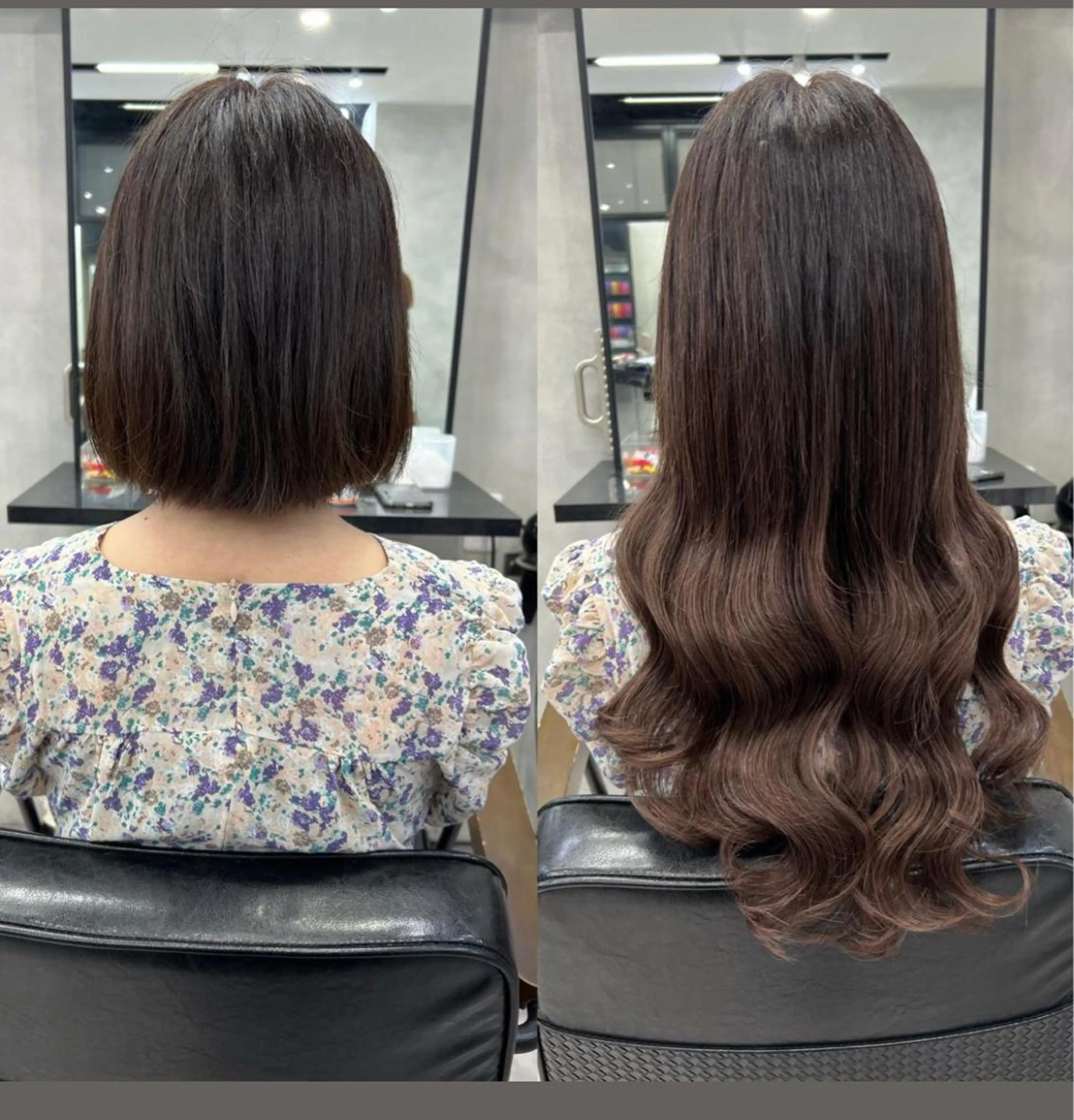 ショート エクステ 濱川響太レディース カットモデルのヘアスタイル