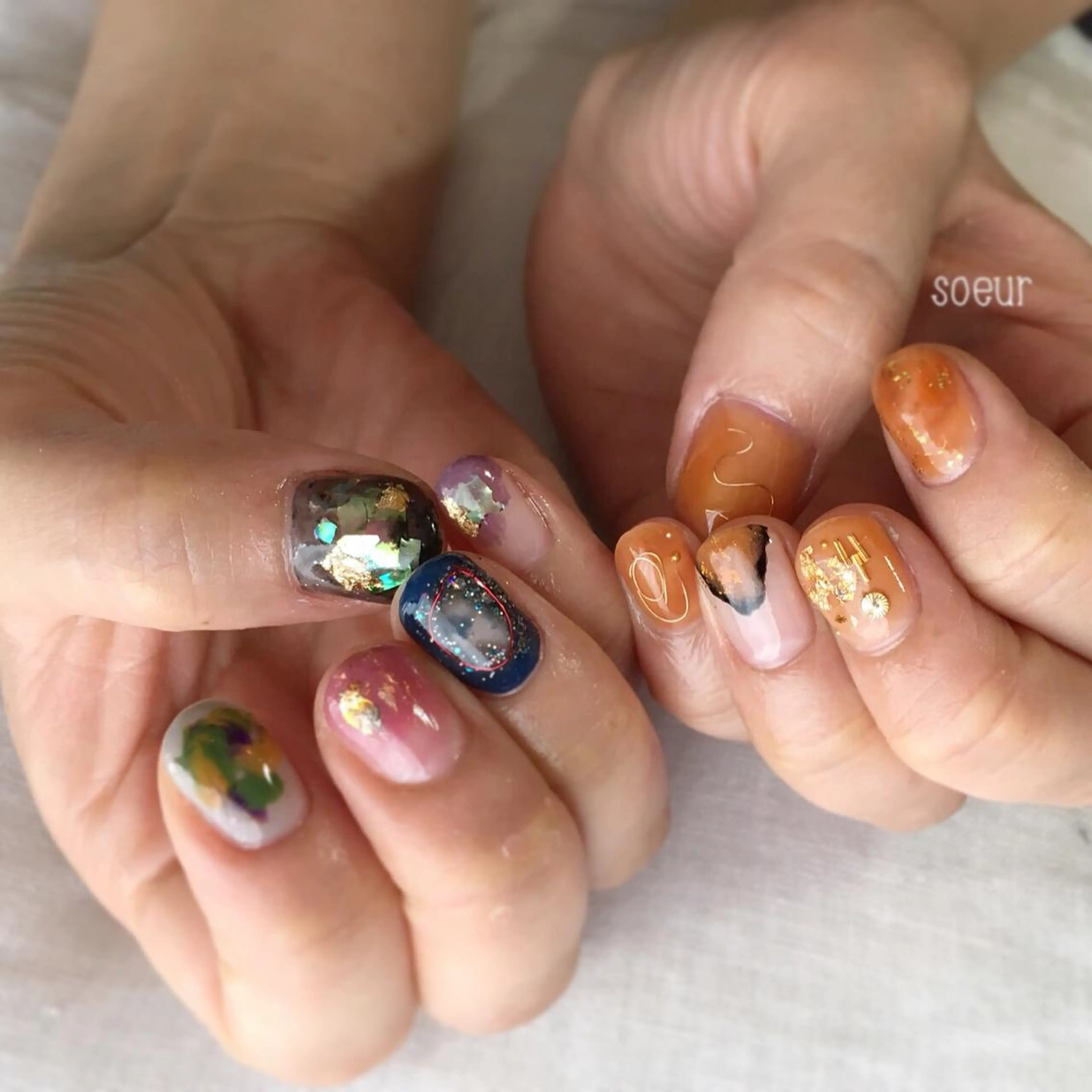 ネイル soeur_ 武蔵浦和のネイルデザイン