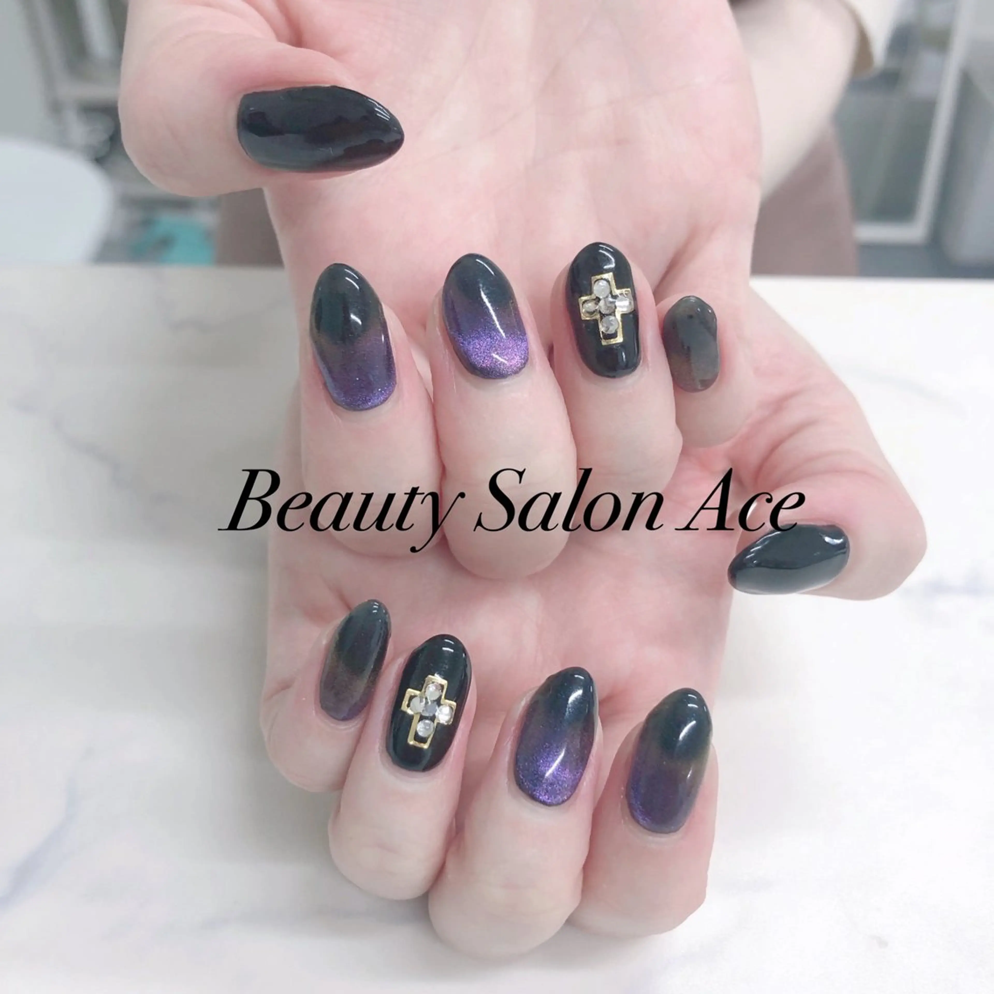 ネイル メンズネイル ハンドネイル ハンドケア Beauty Salon Ace(ネイルサロン エース)所属・池袋フィルイン Ace♡長さだしのネイルデザイン