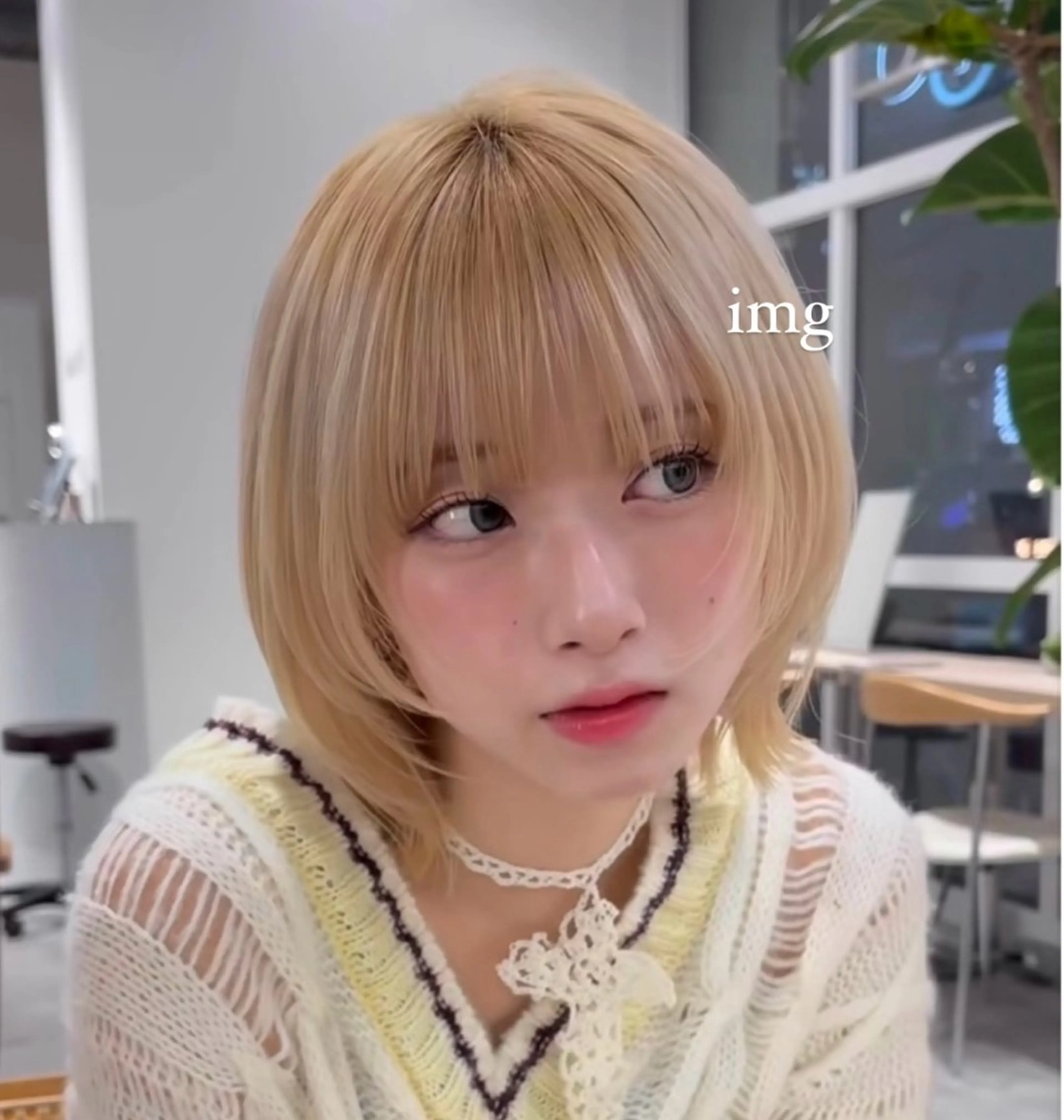 ショート ボブレイヤー ボブ レイヤーカット MINX【青山店】所属・asuka/似合わせ /レイヤー/暖色のヘアスタイル