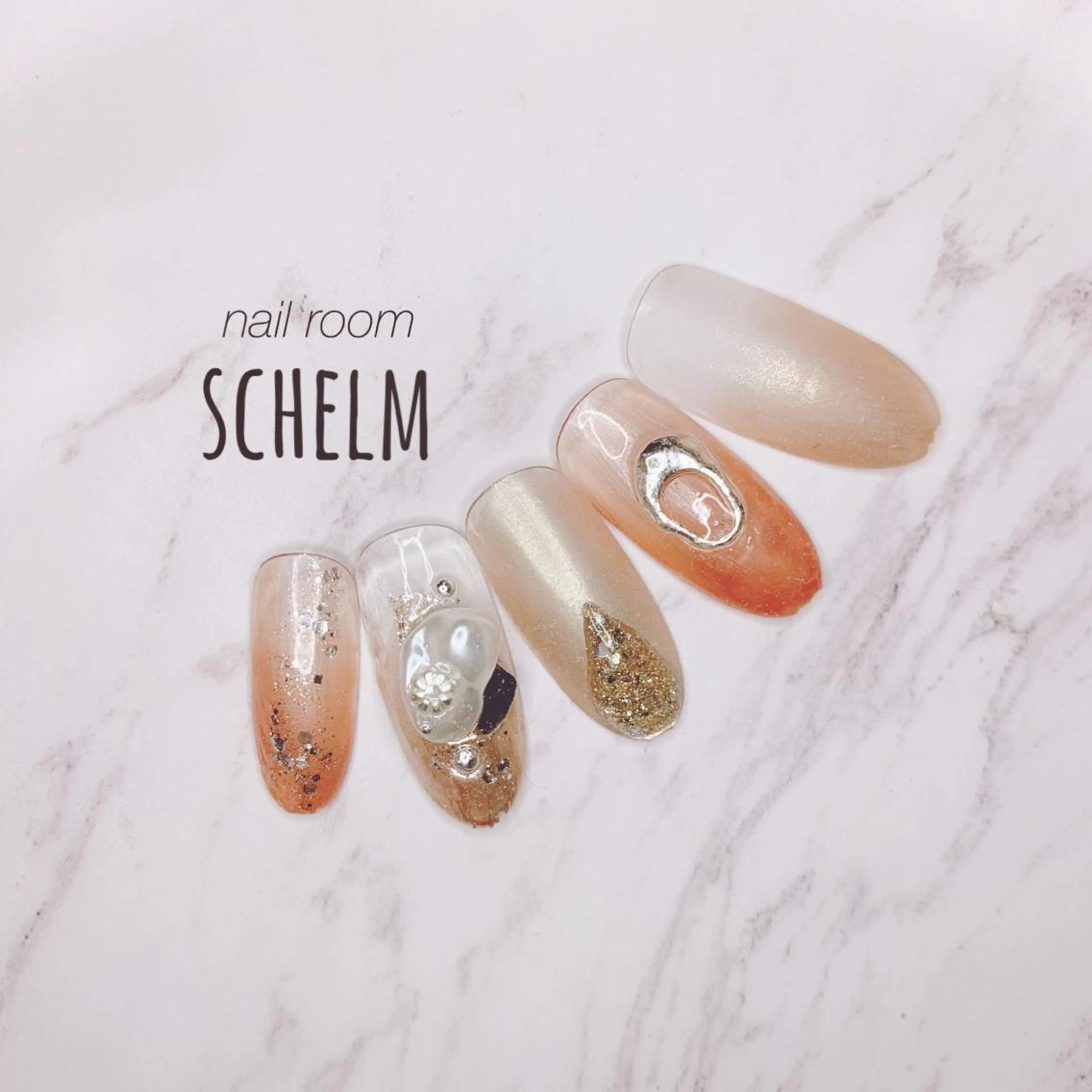 ネイル ハンドネイル nail room シュレムのネイルデザイン