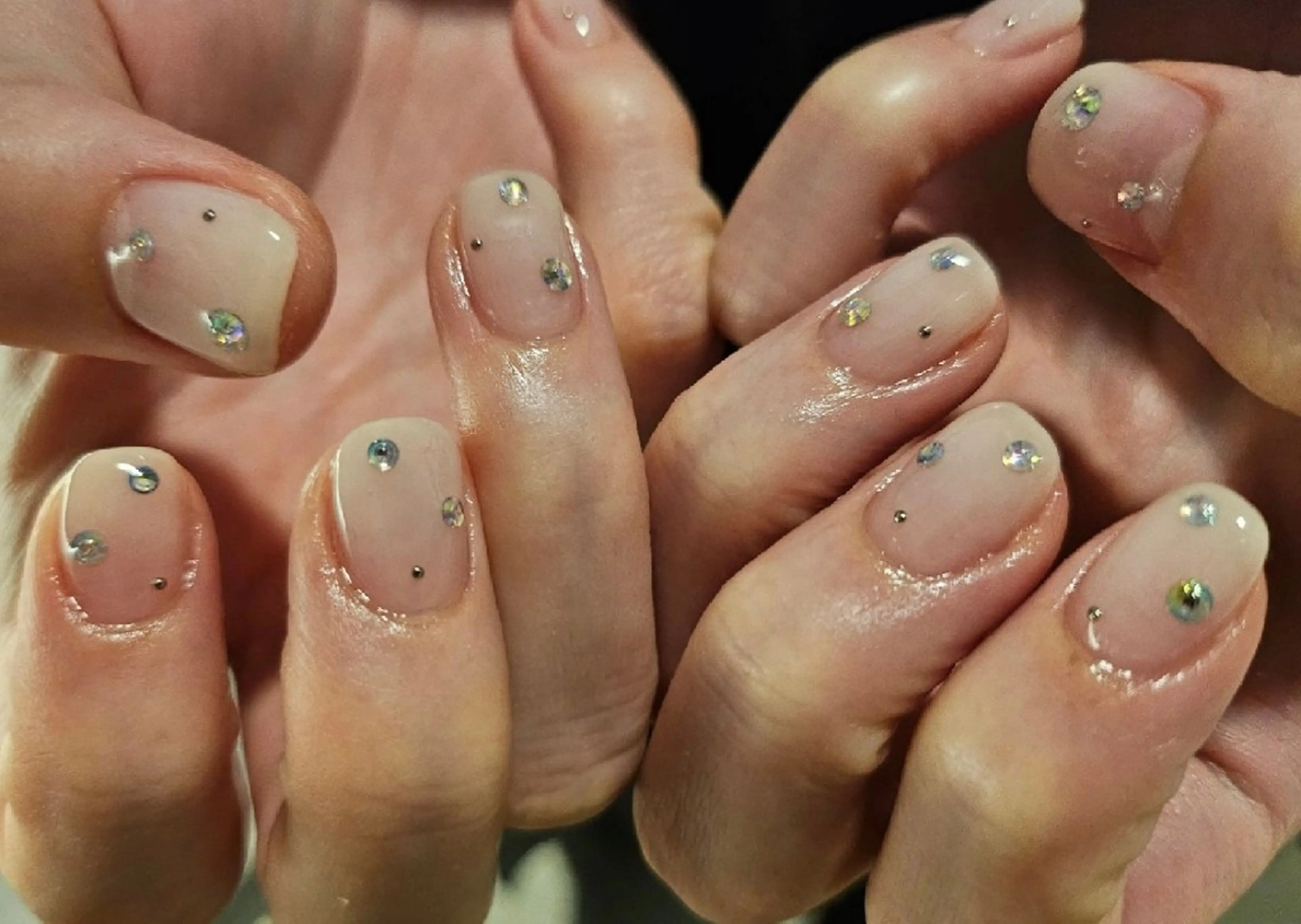 ネイル アートネイル ジェルネイル グラデーション キラキラネイル オフィスネイル ハンドネイル puku nail 🌼kazu🌼のネイルデザイン