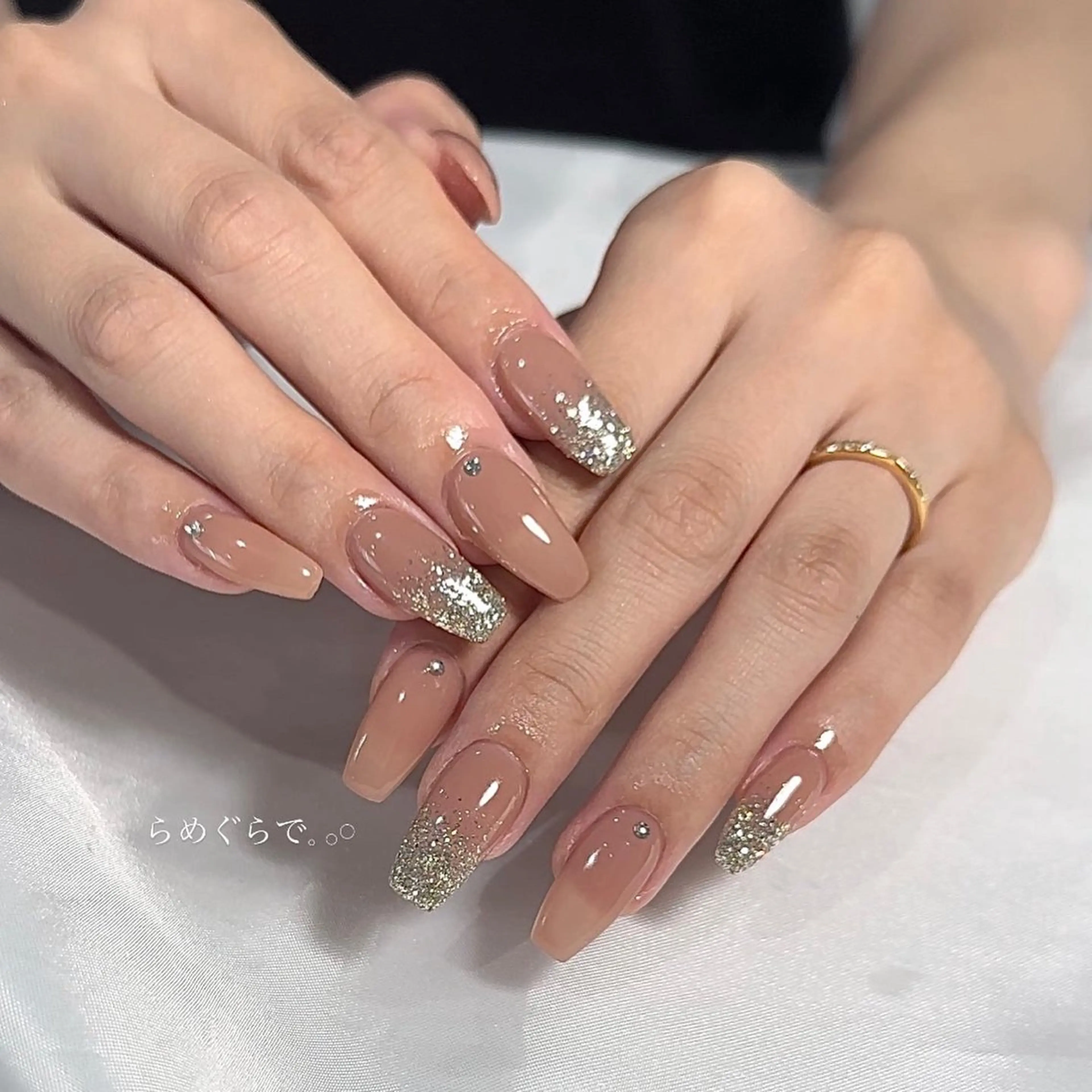 ネイル グラデーション ラメ(グリッター) ラメグラデーション nailsalon  TORONのネイルデザイン