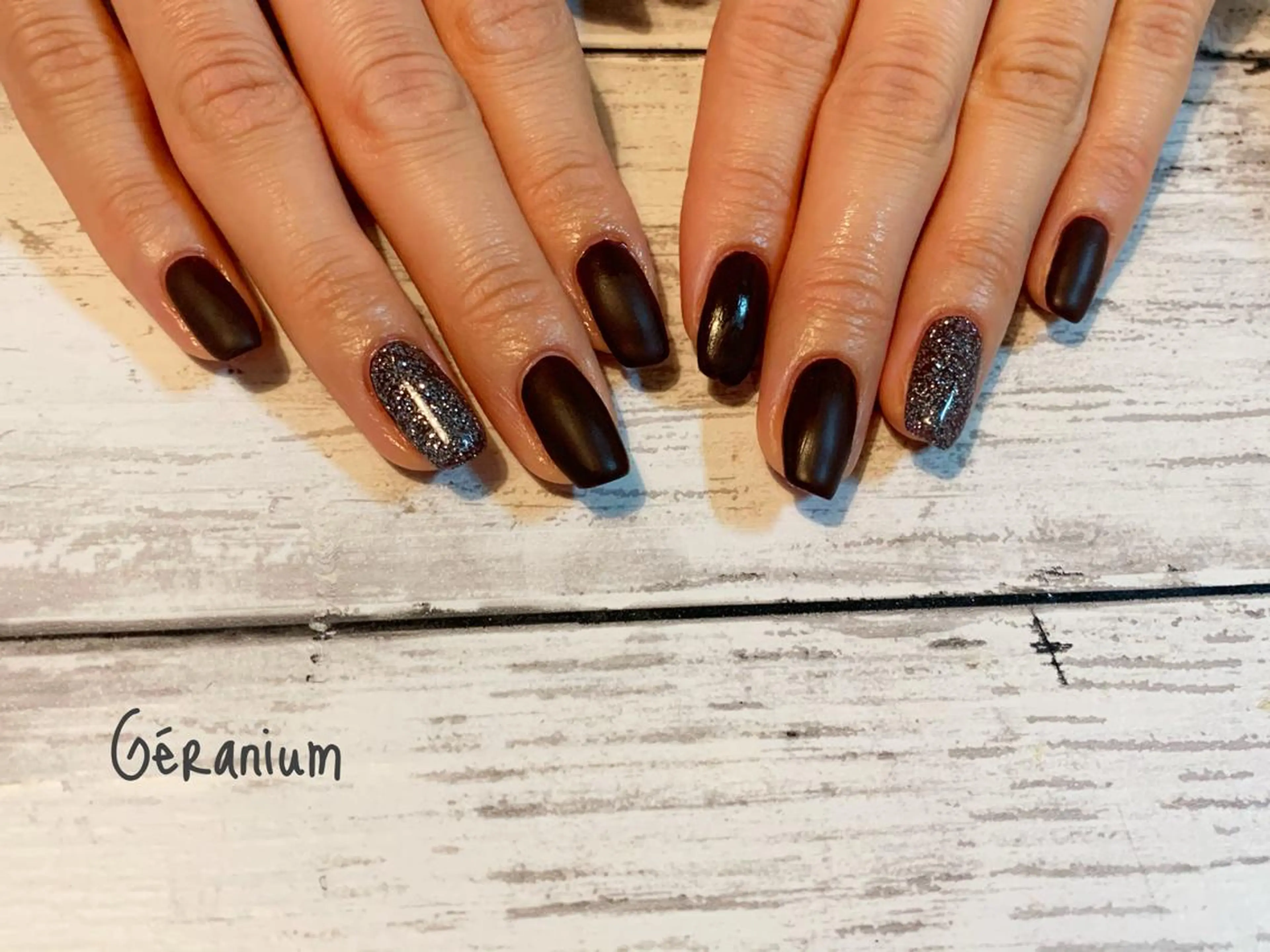 ネイル ハンドネイル フットネイル GéRanium Harukaのネイルデザイン