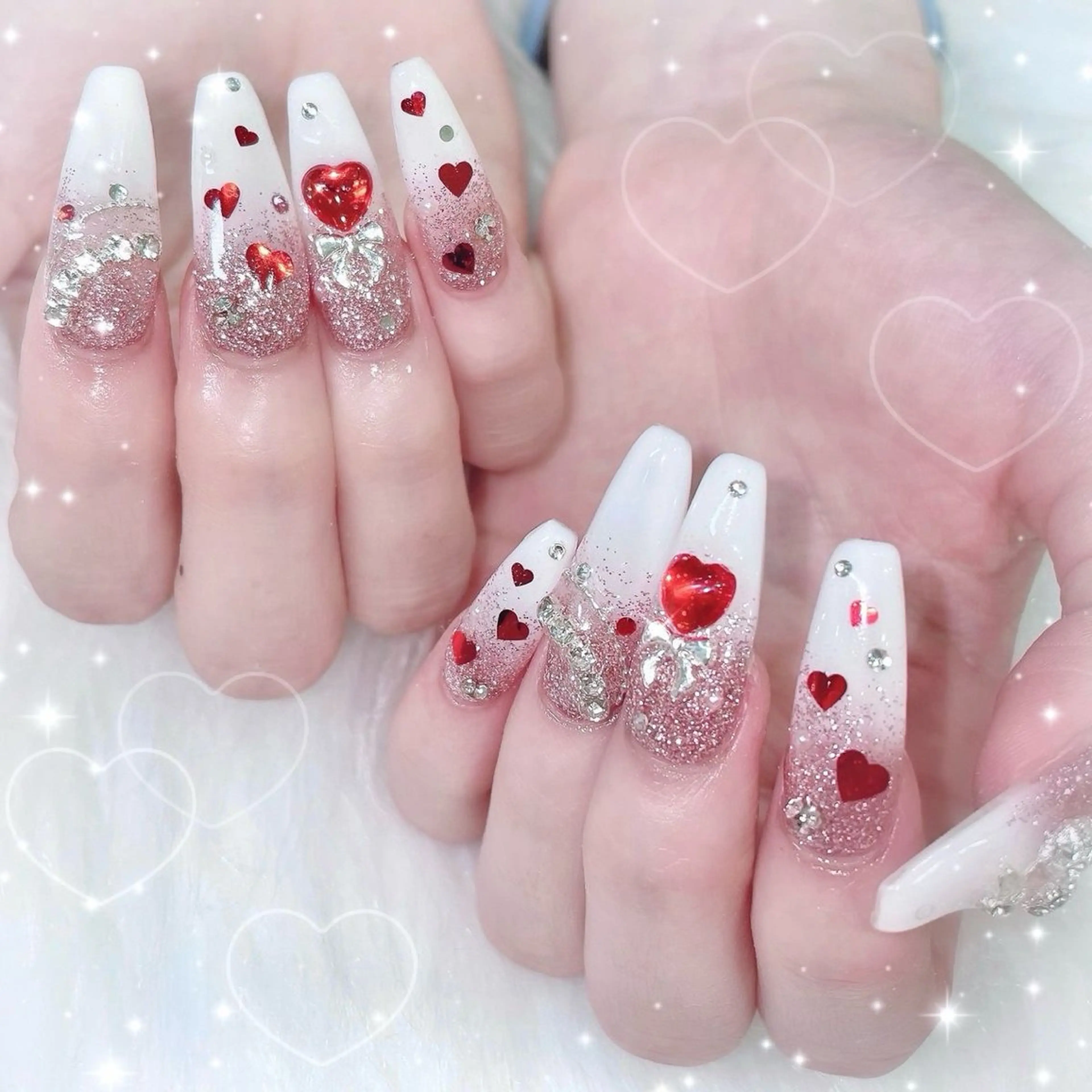 ネイル チークネイル フットネイル フレンチネイル グラデーション 韓国ネイル Yuki nail staffのネイルデザイン