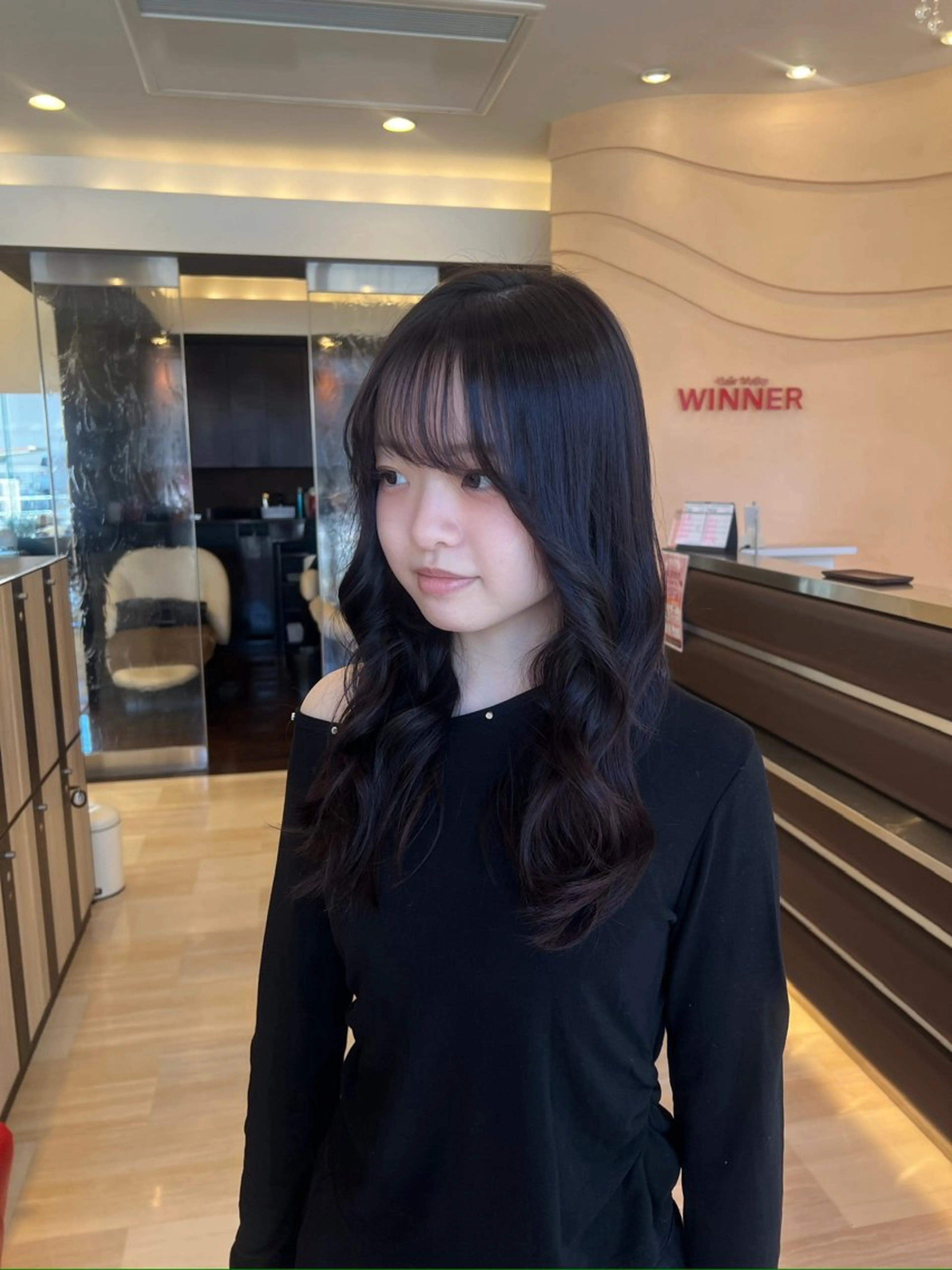 カラー ブラウンカラー ラベンダーカラー ヘアカラー 神山 海里のヘアスタイル