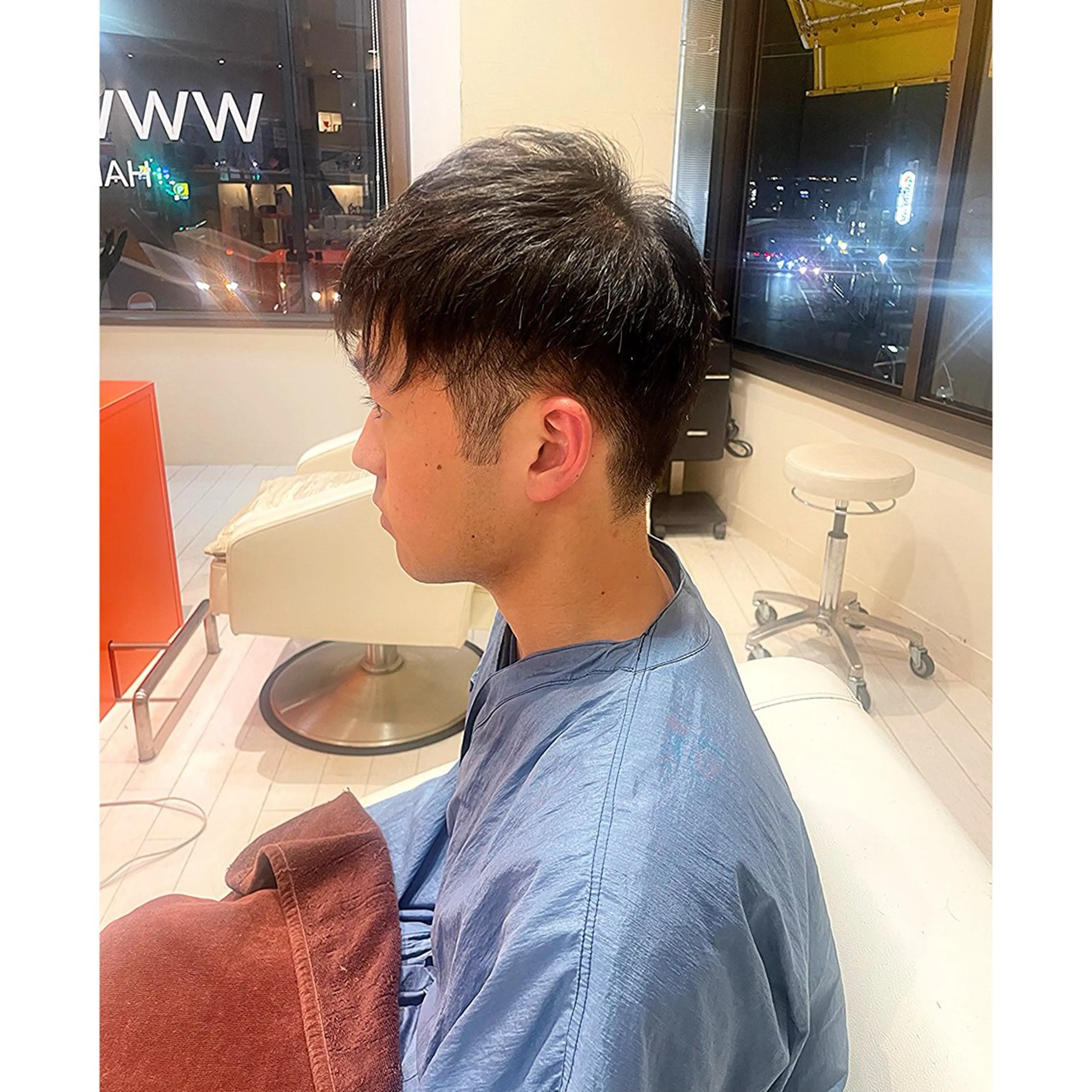 メンズ ツーブロック 刈り上げ 前さこ 結衣のヘアスタイル