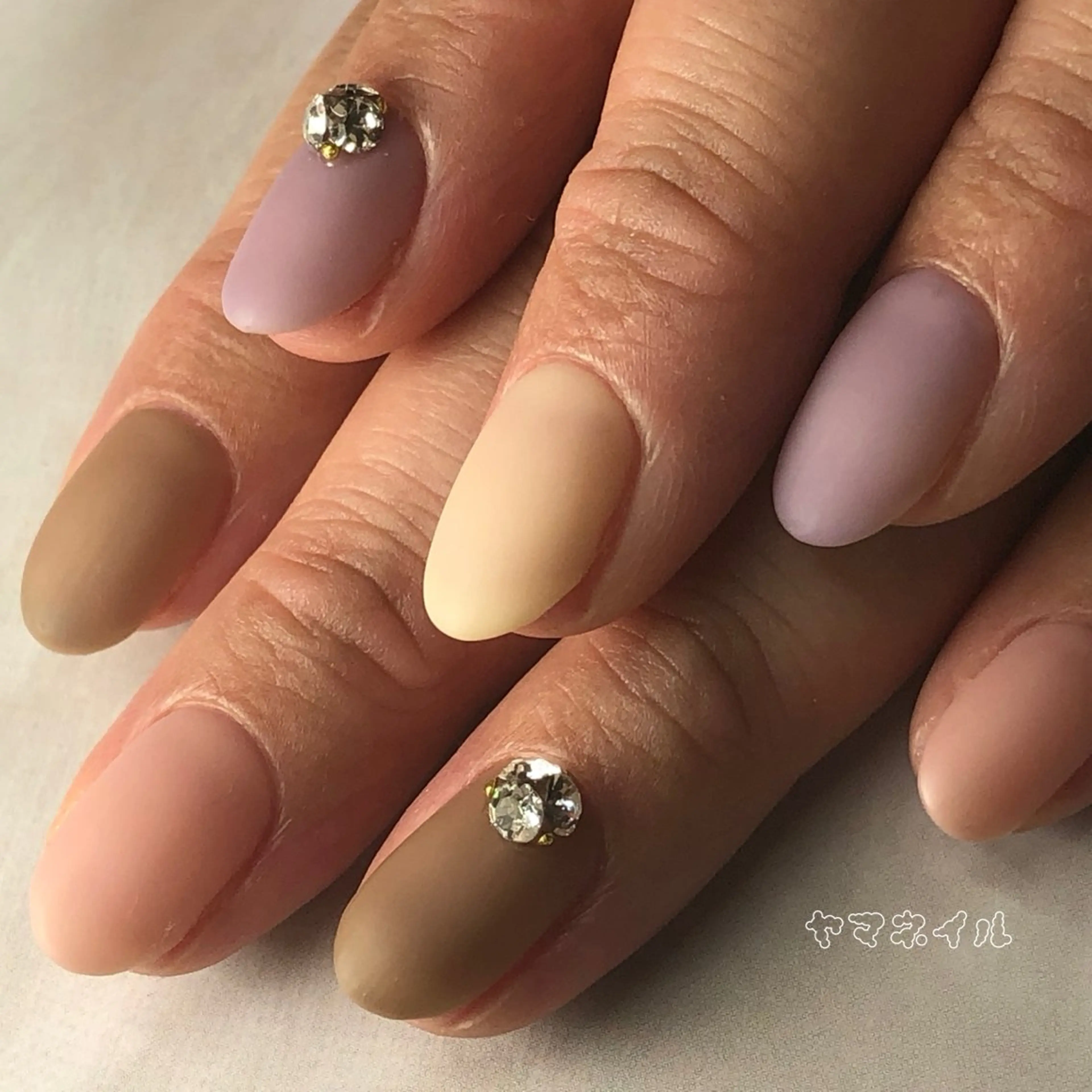 ネイル ワンカラーネイル ネイル＆毛穴洗浄 ヤマネイル 山根のネイルデザイン