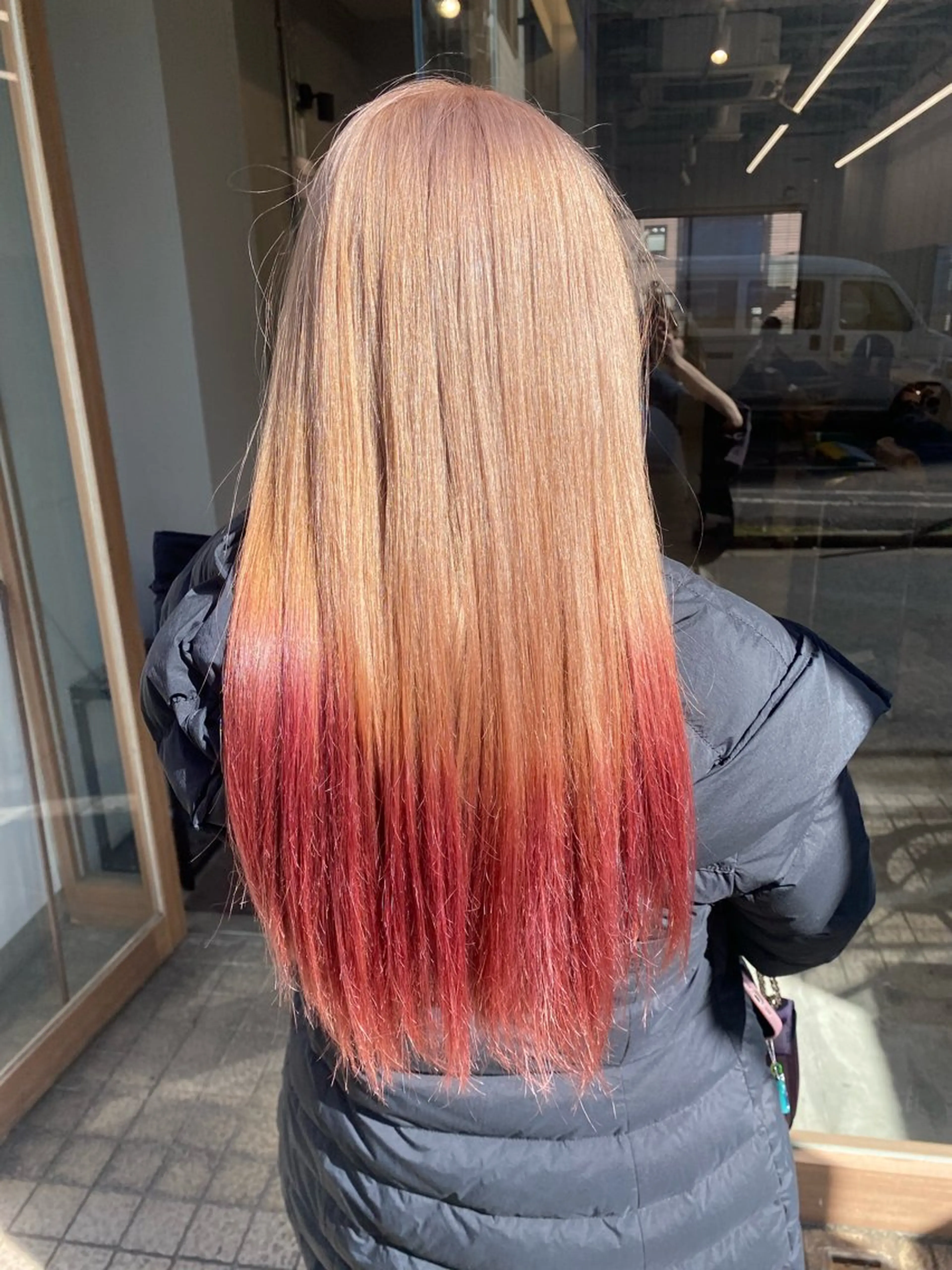 ロング カラー 🐾Libero🐾 柏　KONOMIのヘアスタイル