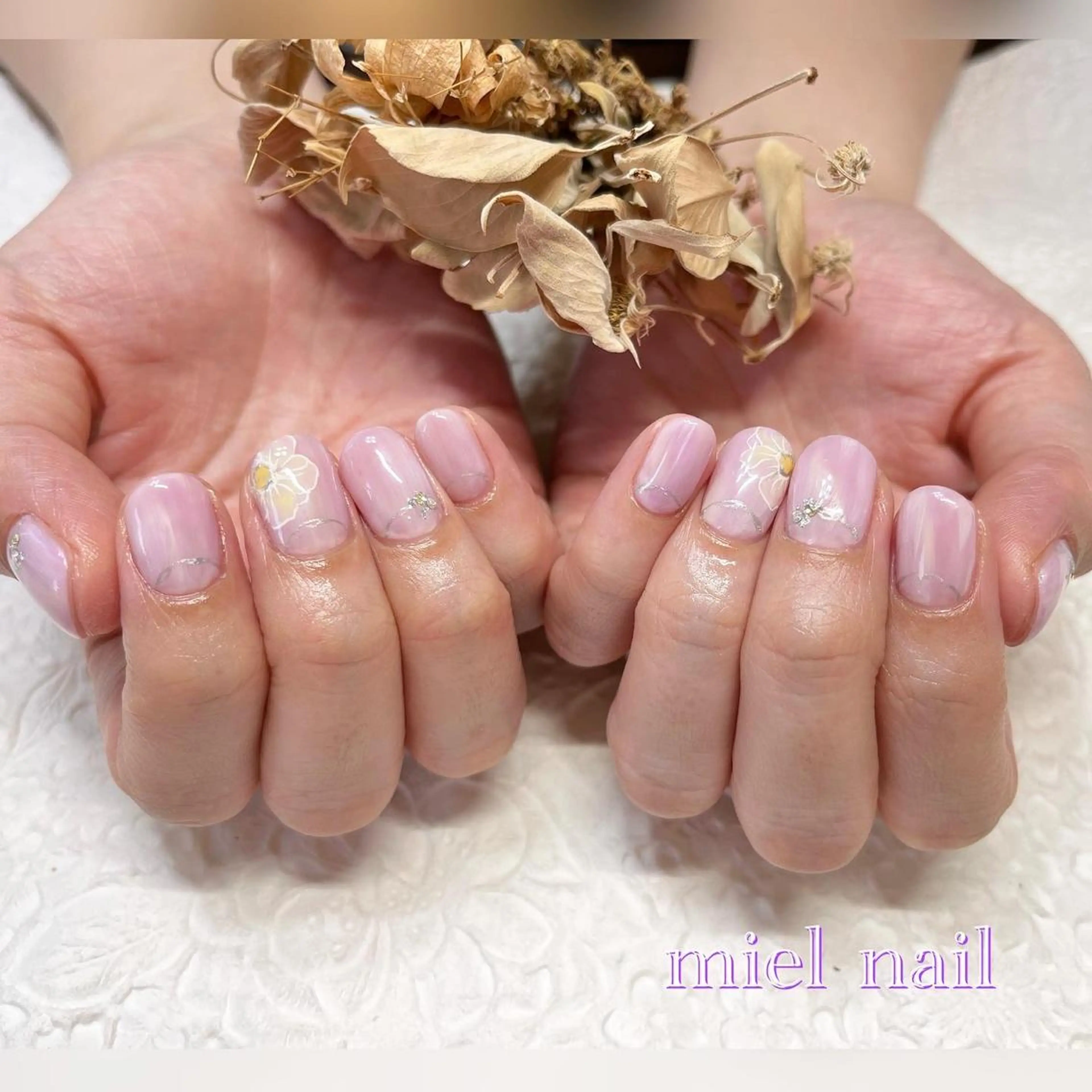 ネイル ハンドネイル miel nailのネイルデザイン