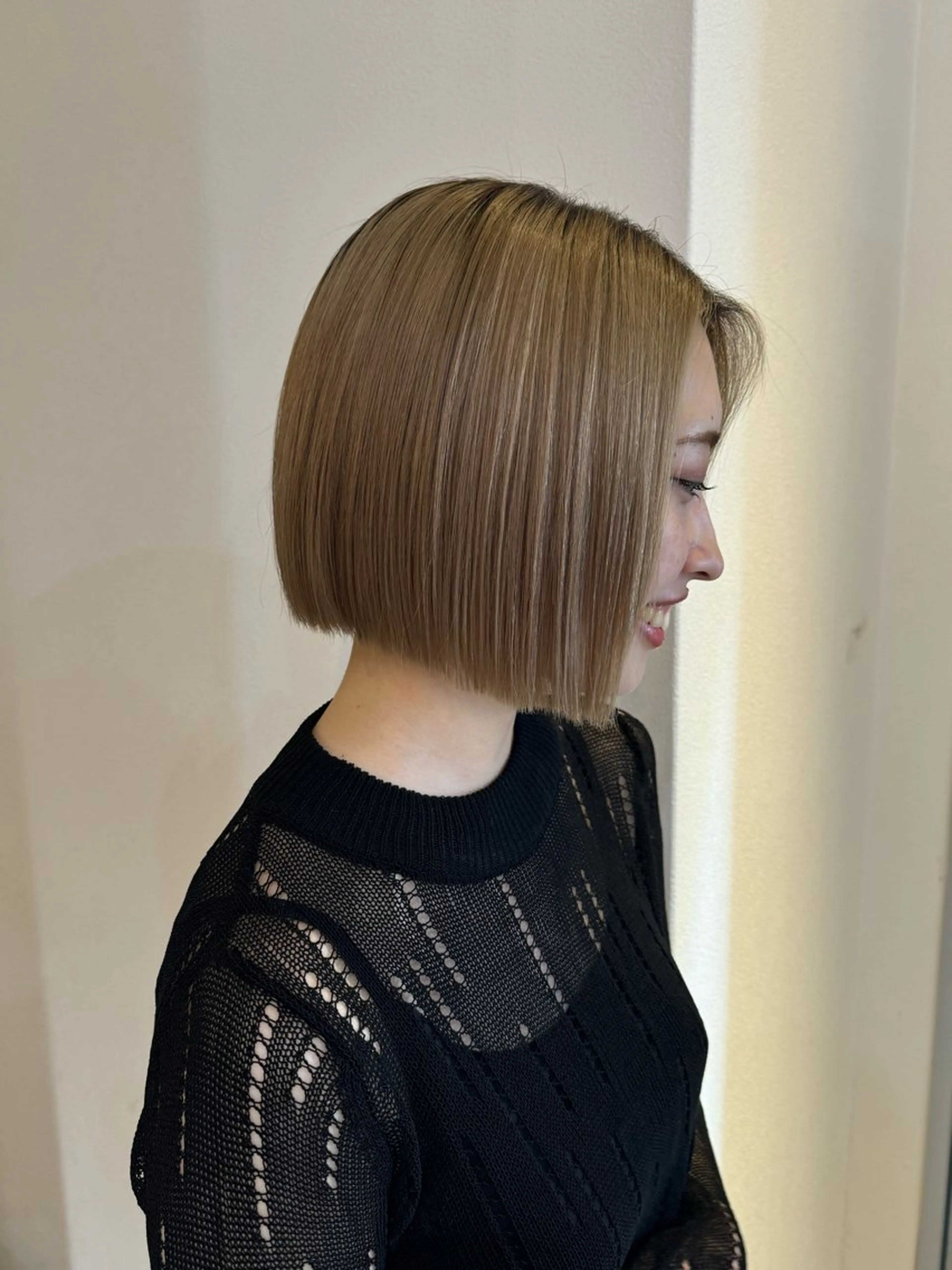 ミディアム カラー カット 赤み無し柔らかカラー 【梅田】madokaのヘアスタイル