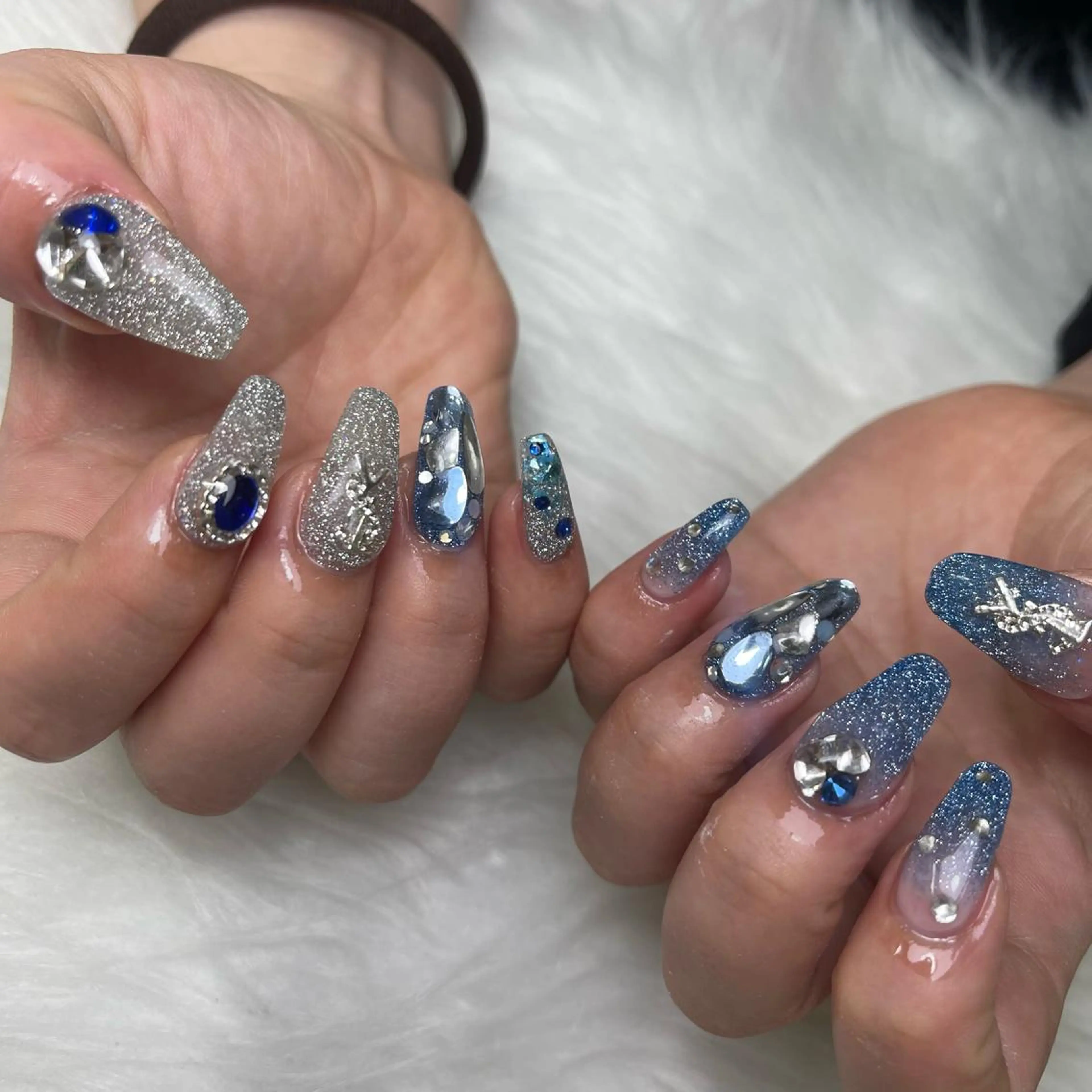 ネイル フラッシュネイル ミントネイルサロン所属・M 🌟メンズネイリストのネイルデザイン