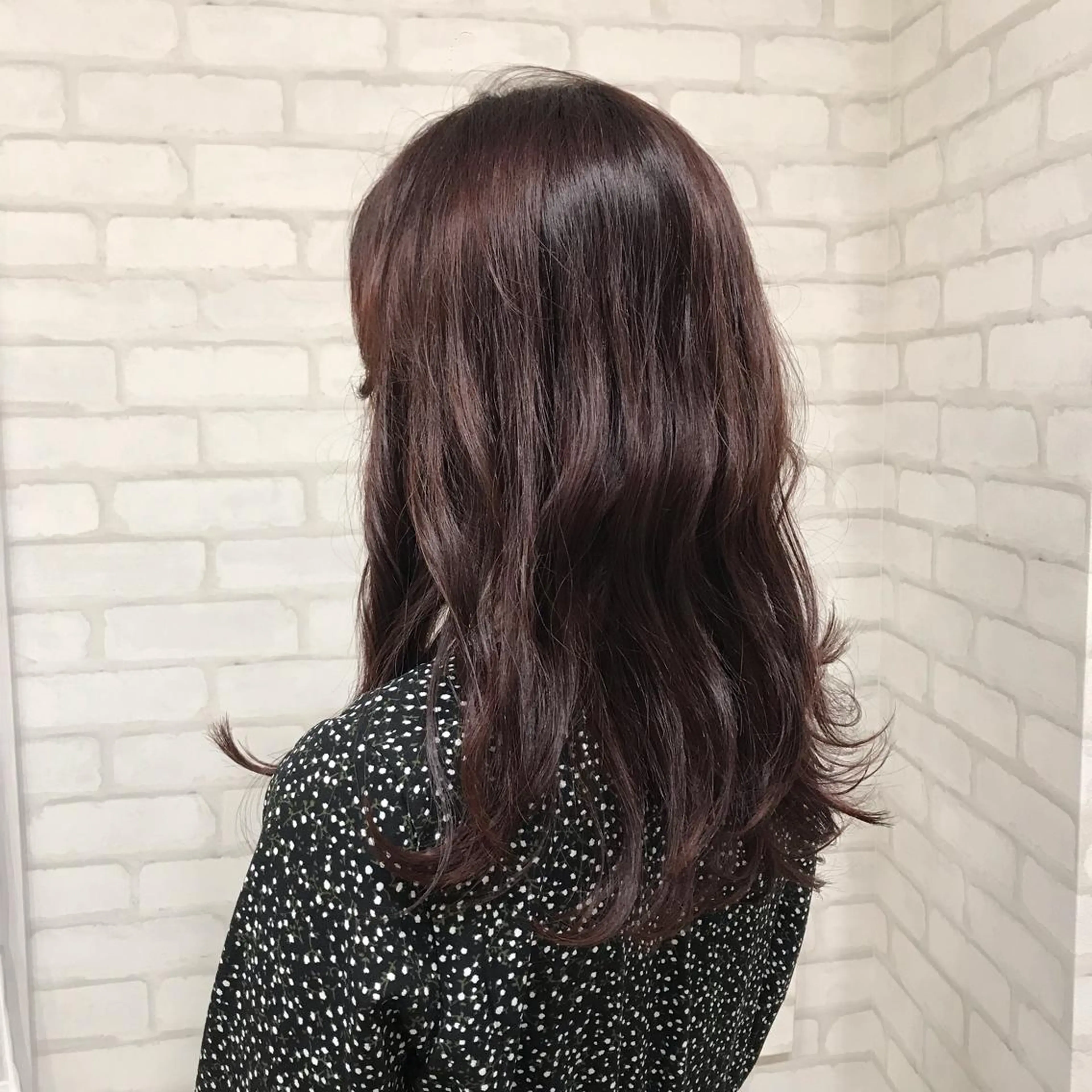 セミロング カラー abilita AZUSAのヘアスタイル