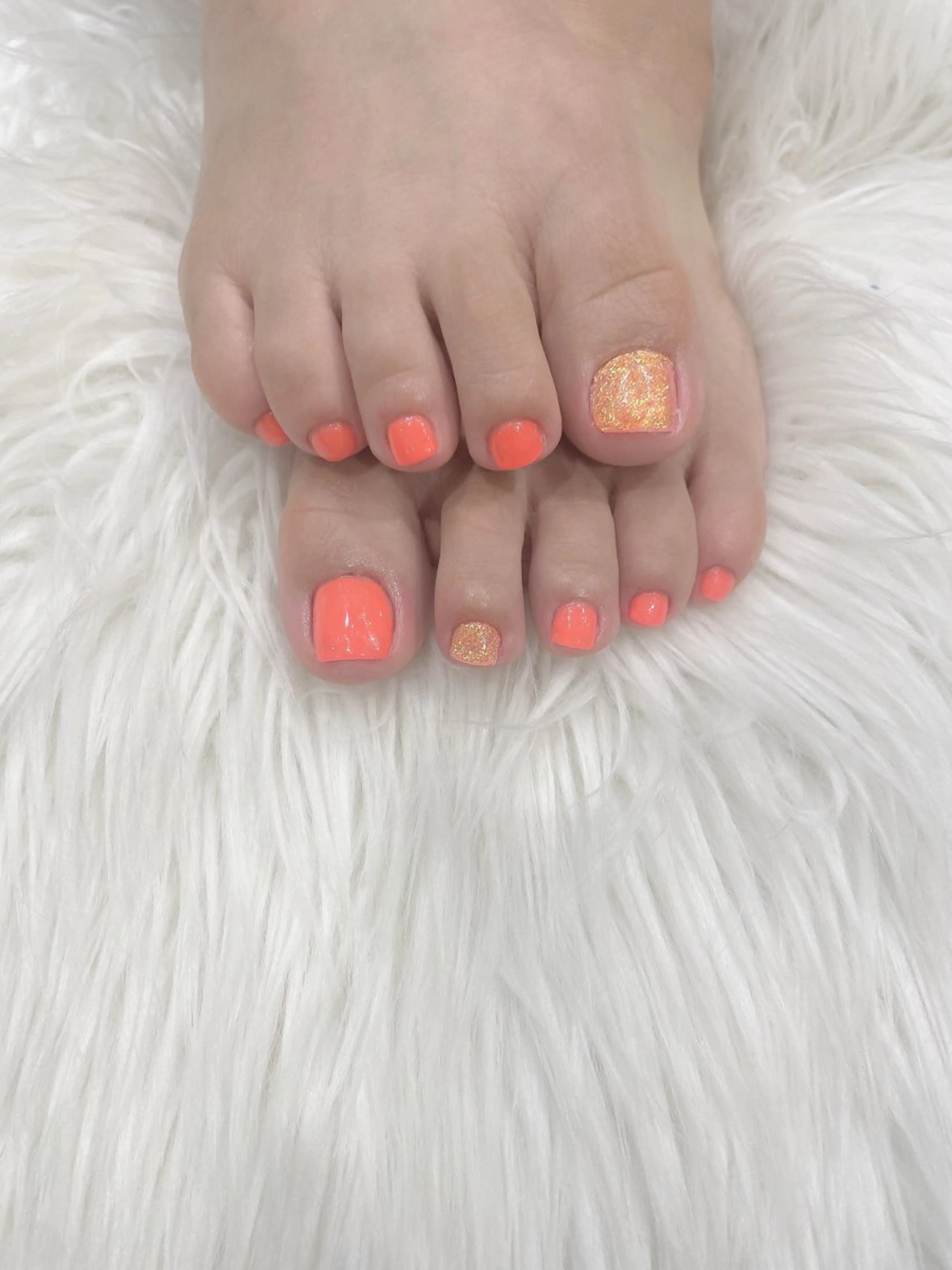 フット定額デザインA🤍🫧 色変更🉑（オフ代は含まれていません）の写真