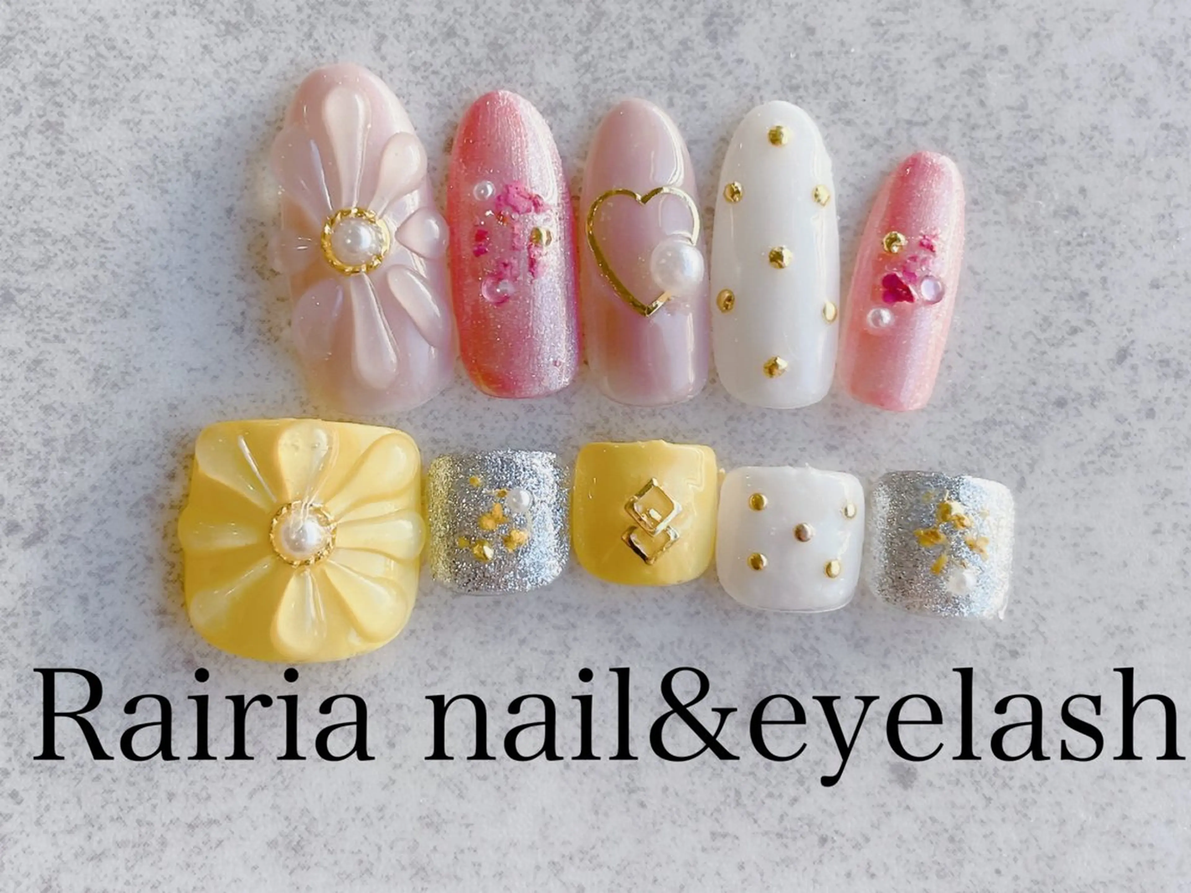 ネイル 持ち込み ハンドネイル Rairia nail&eyelash小岩店所属・Rairianail 小岩店のネイルデザイン