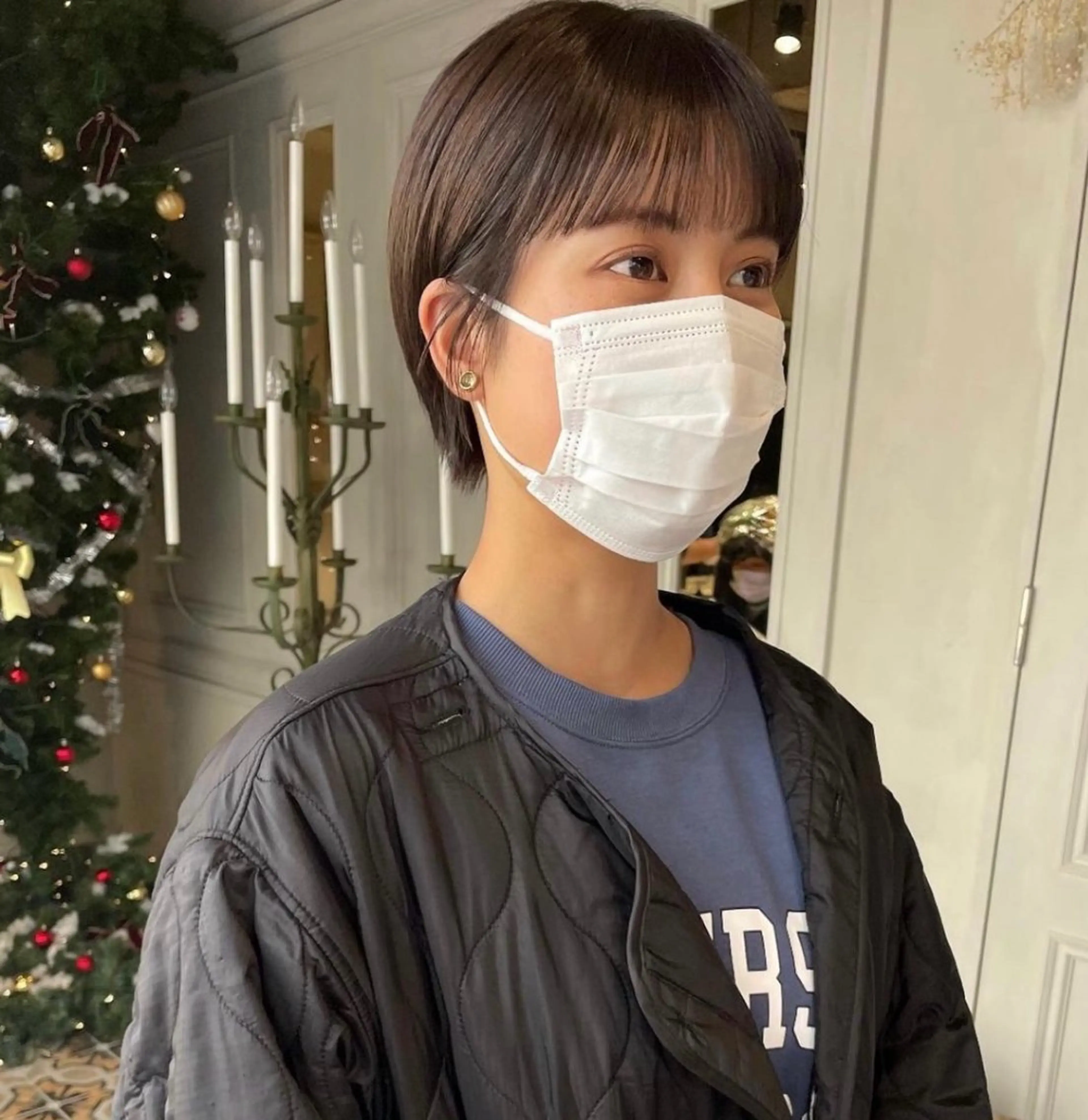 ショート ショートヘア anon Loemのヘアスタイル