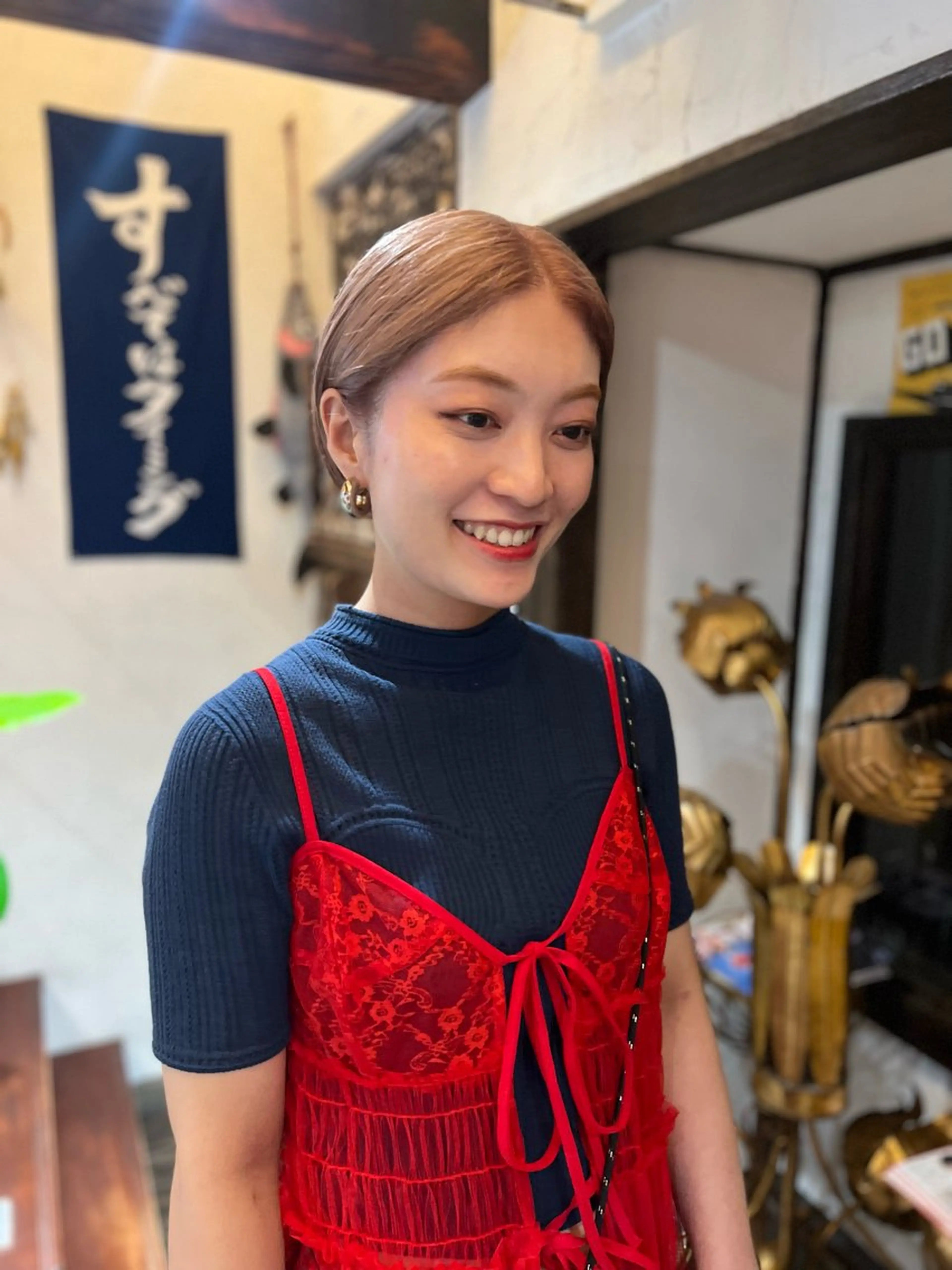 ショート rin&cambio所属・ヒロモト アサカのヘアスタイル