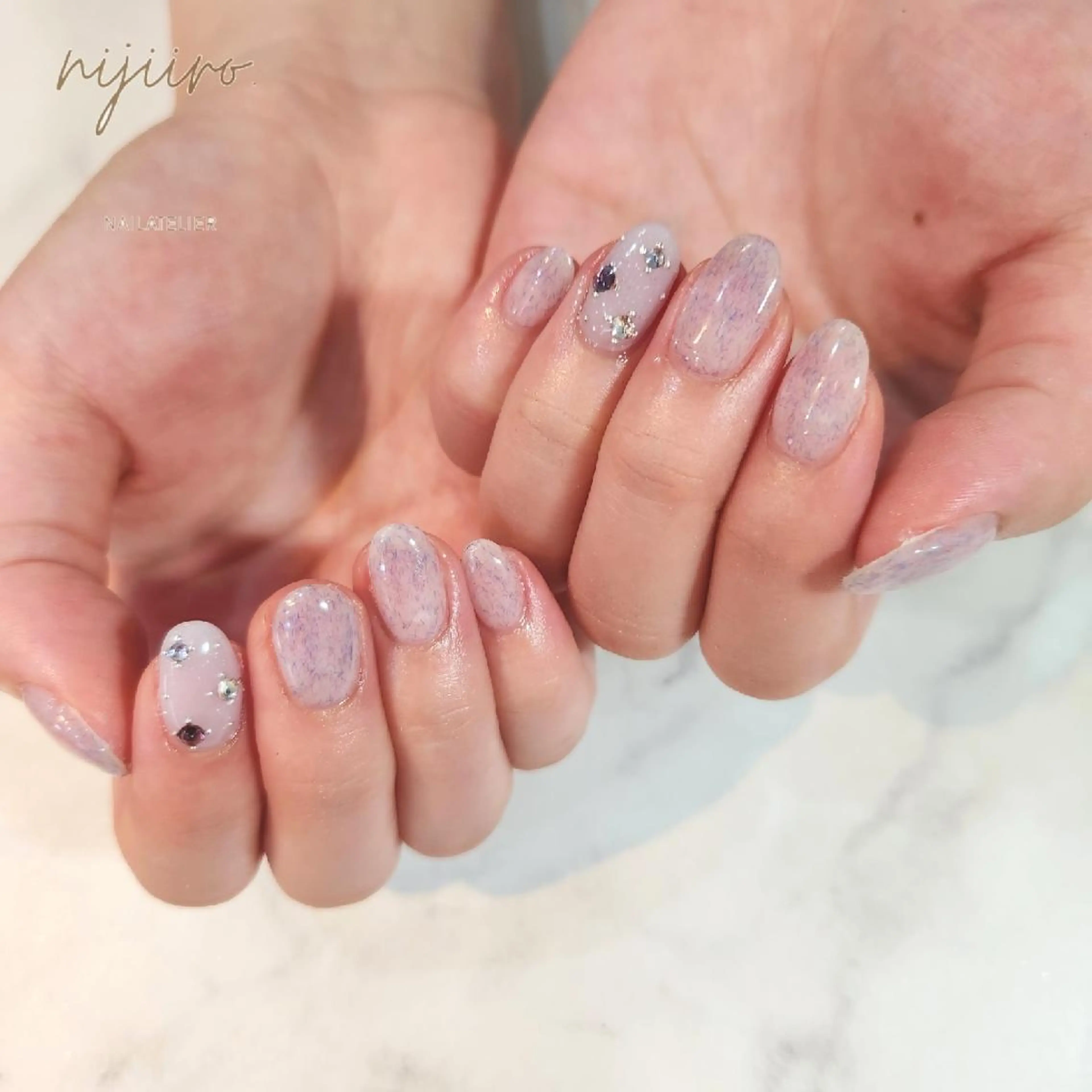 ネイル ハンドネイル nailatelier nijiiro.所属・nijiiro🌈 サトウのネイルデザイン
