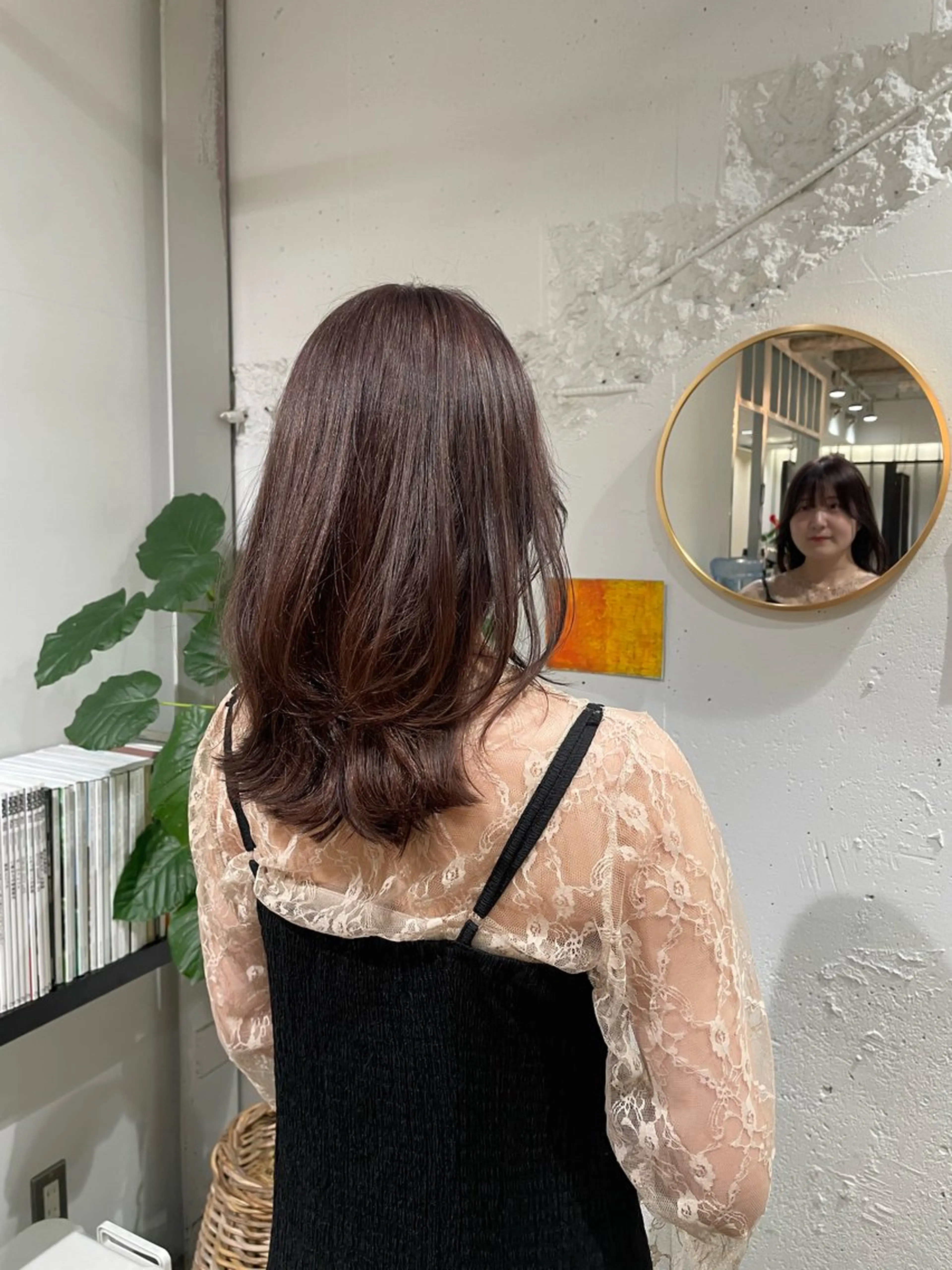 ミディアム レイヤーカット yearn所属・naho✂︎bob/ layerのヘアスタイル