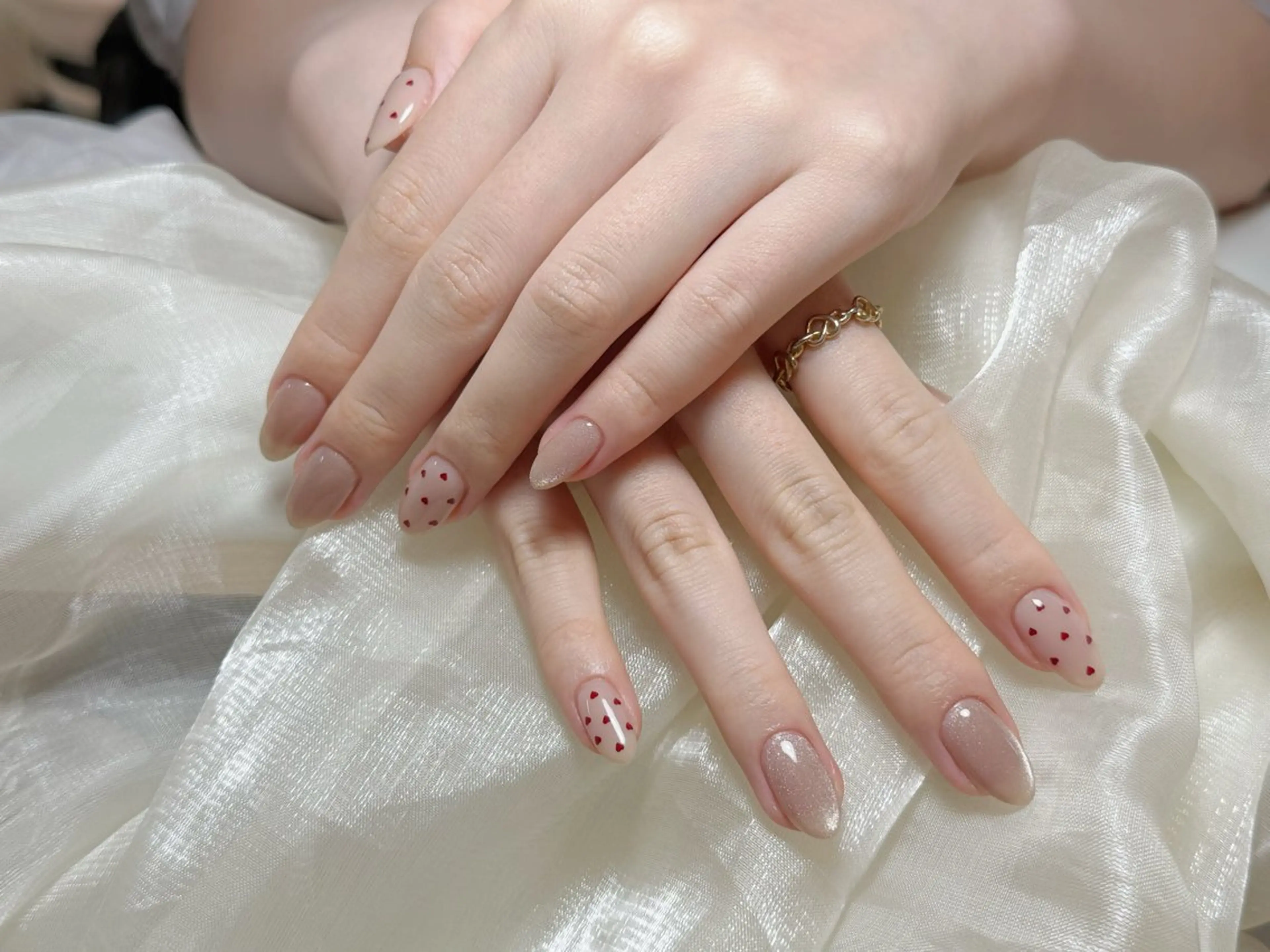 ネイル ハンドネイル ヨウ キョウセンのネイルデザイン