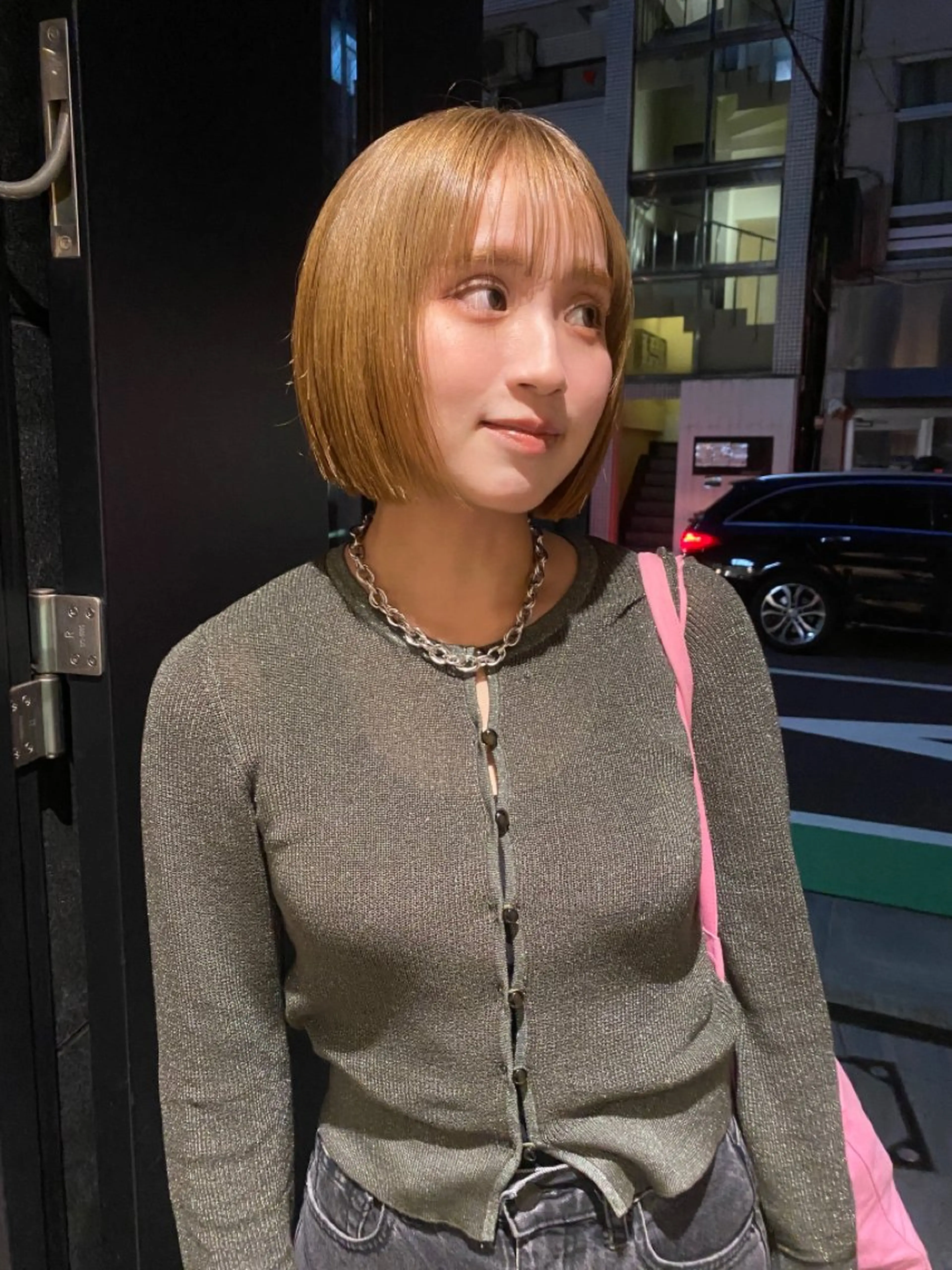 ショート カラー カット ヘアカラー 室谷 侑奈のヘアスタイル