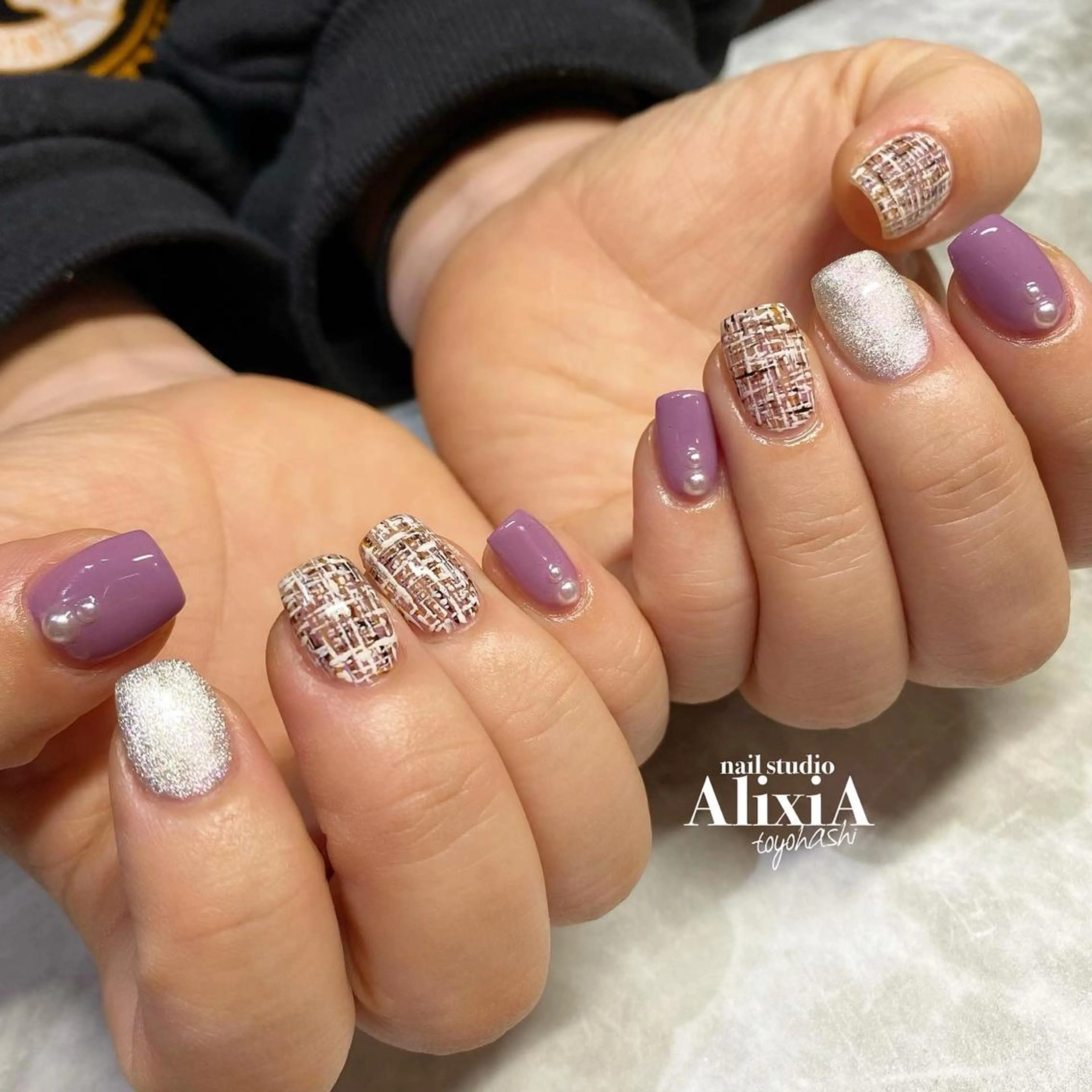 ネイル ハンドネイル AlixiA   nail studio所属・AlixiA ゆみのネイルデザイン