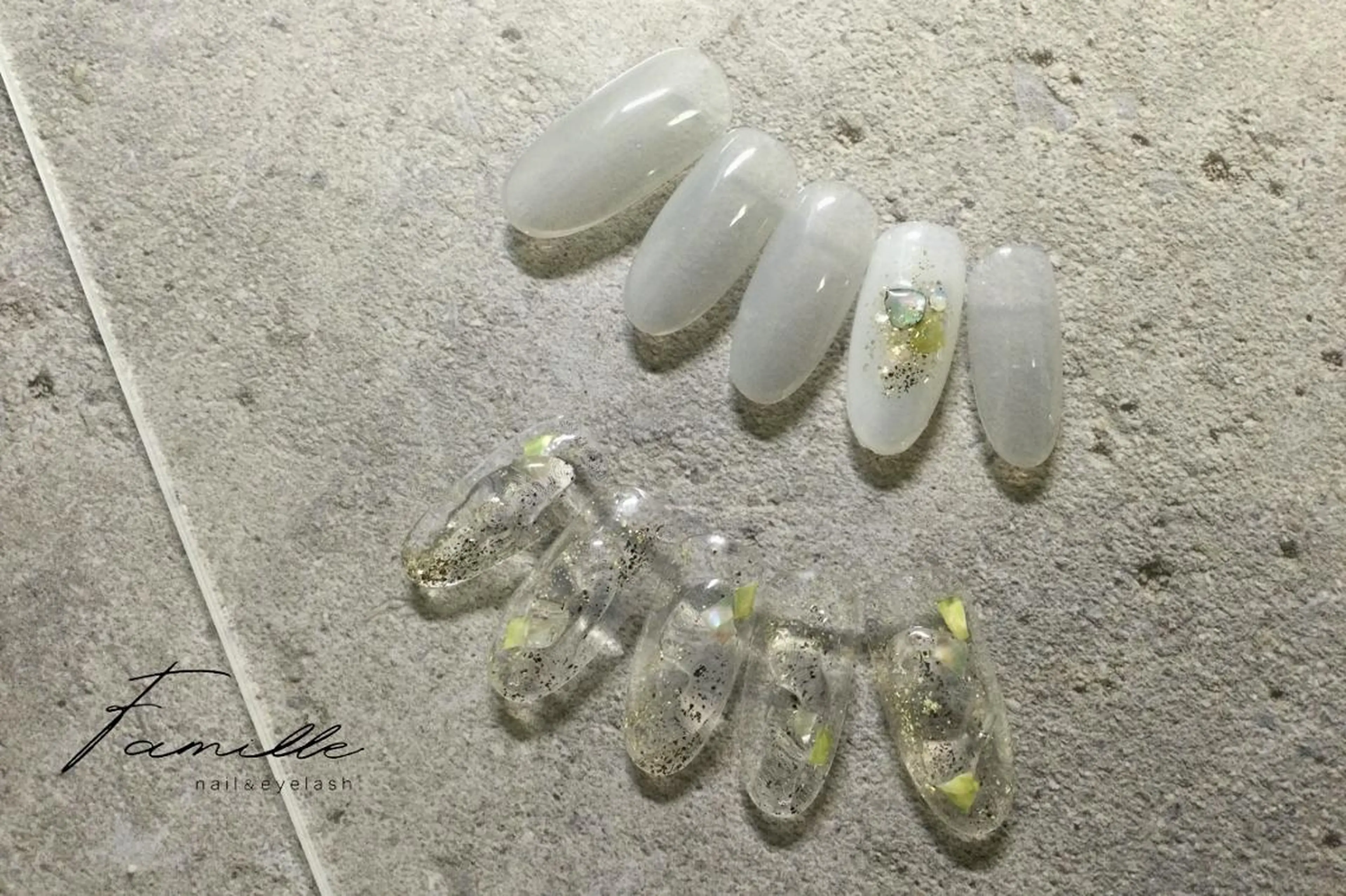 ネイル ニュアンスネイル Aika ネイルデザイナーのネイルデザイン