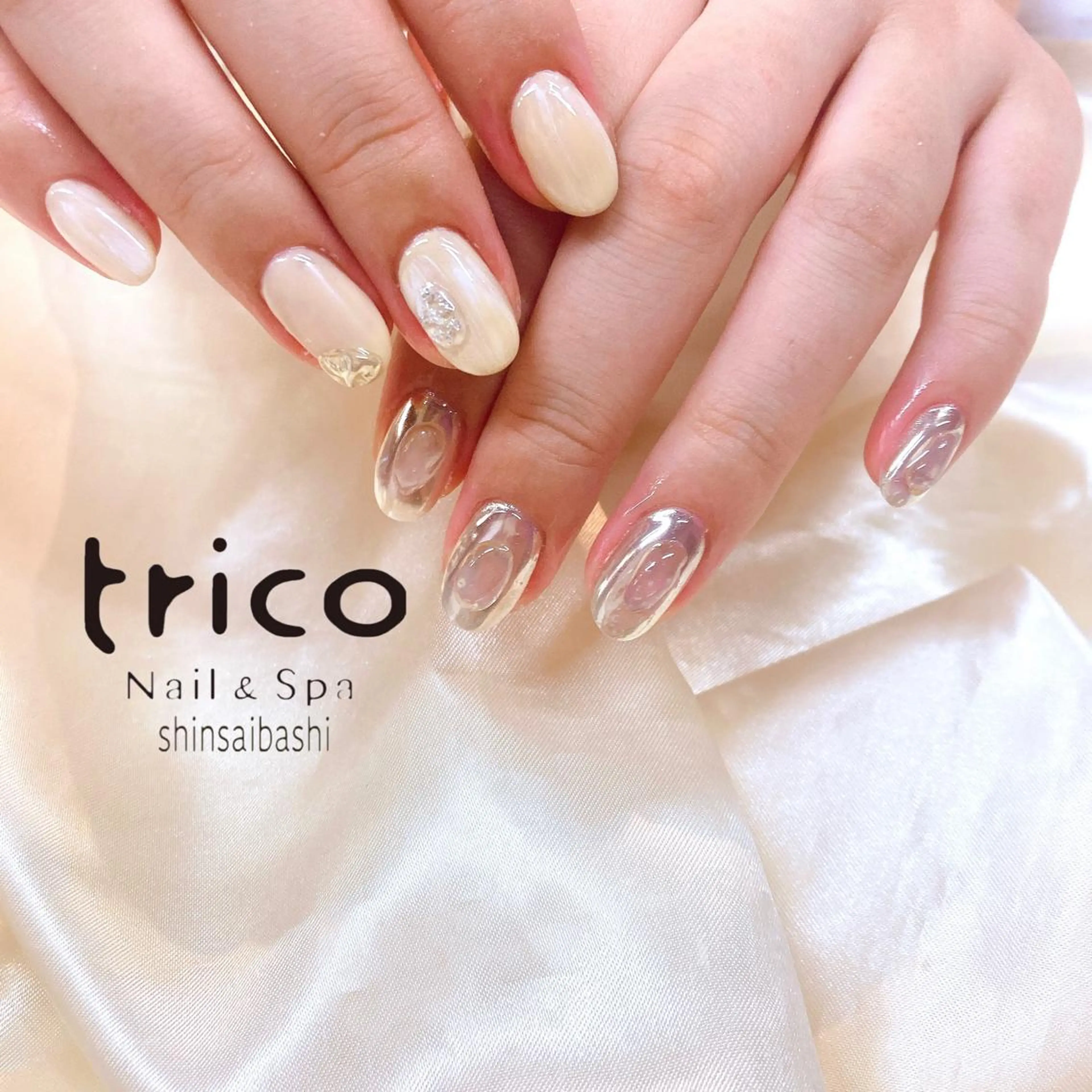 ネイル ハンドネイル 竹本 恵美のネイルデザイン