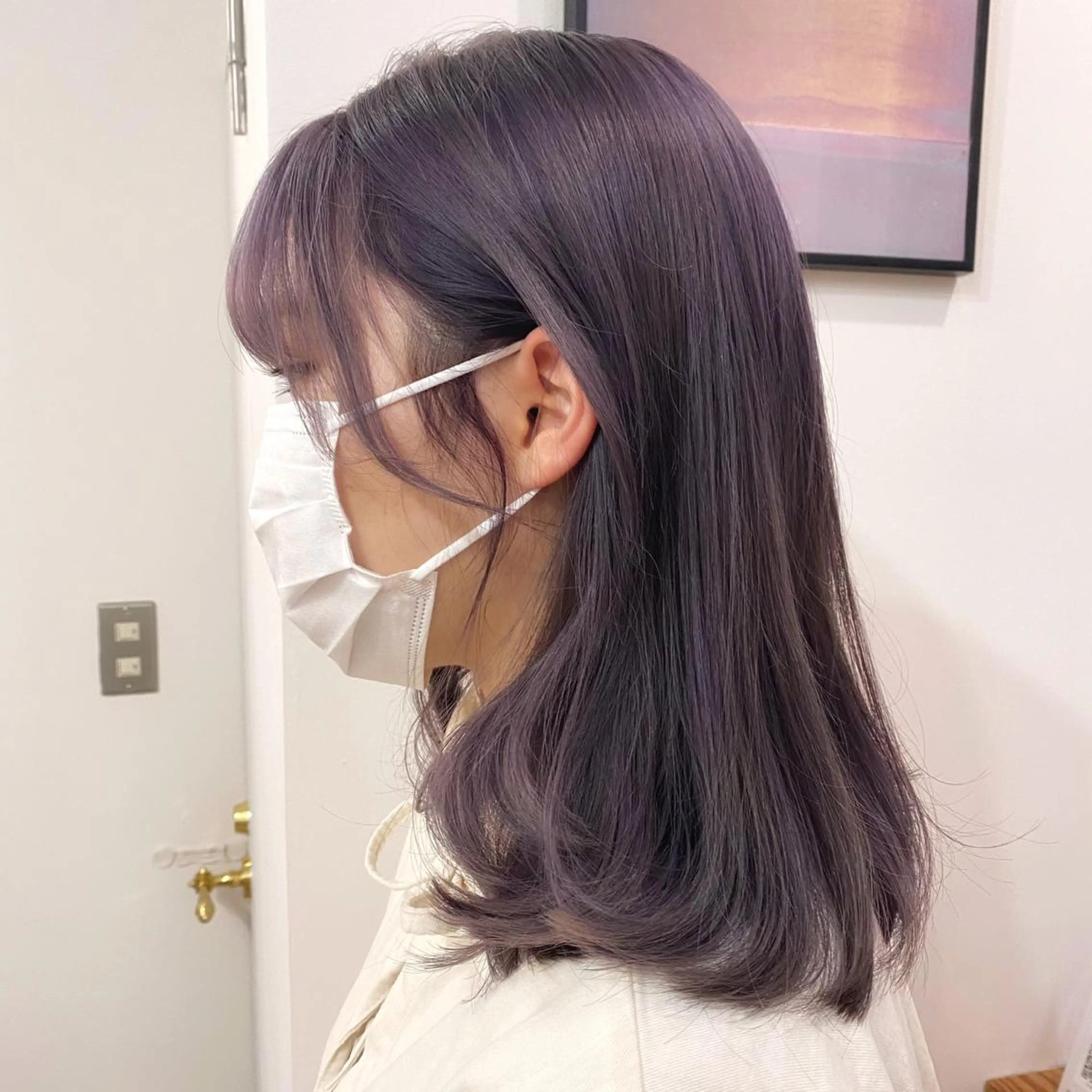 ミディアム カラー 🪭risa 暖色/レイヤー🪭のヘアスタイル