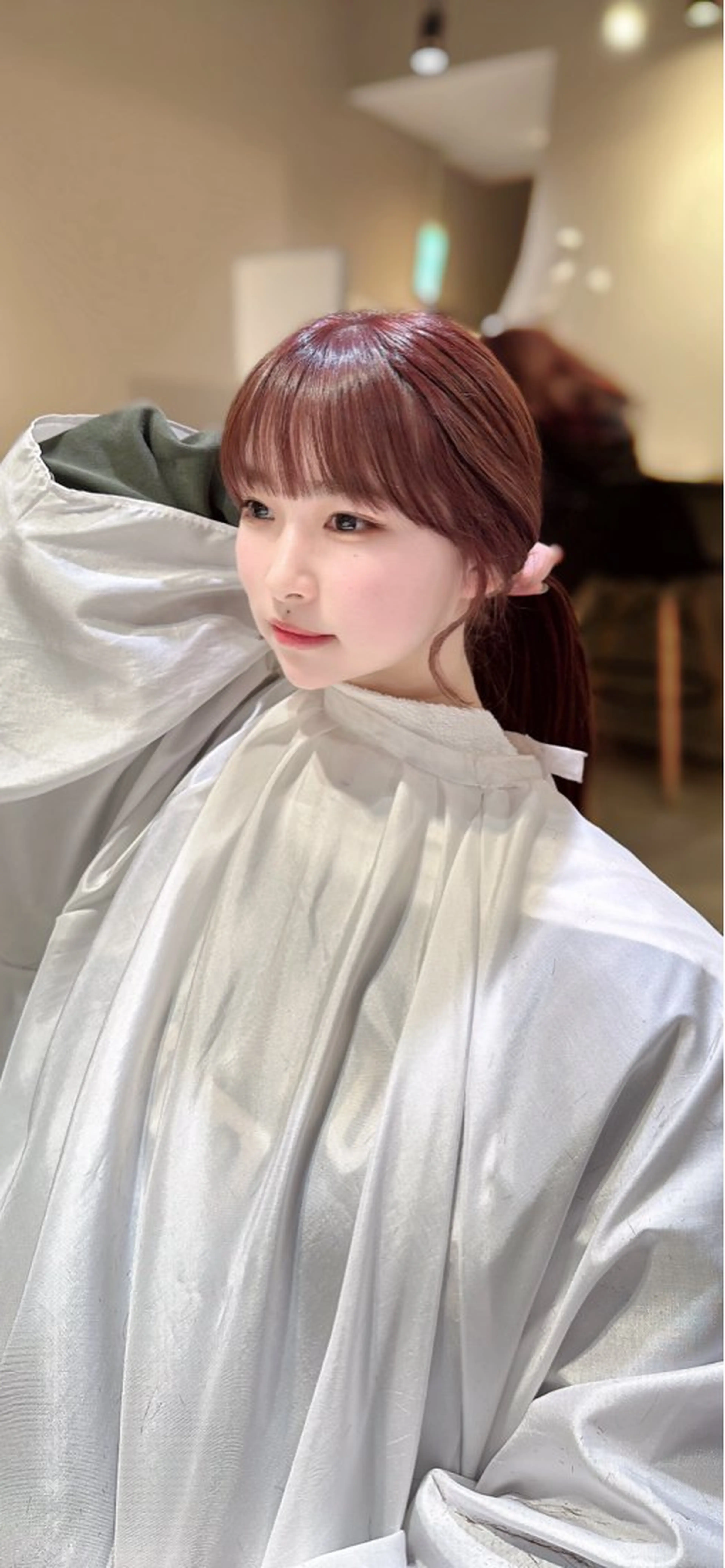 ロング カラー grace by afloat所属・平尾 樹里のヘアスタイル