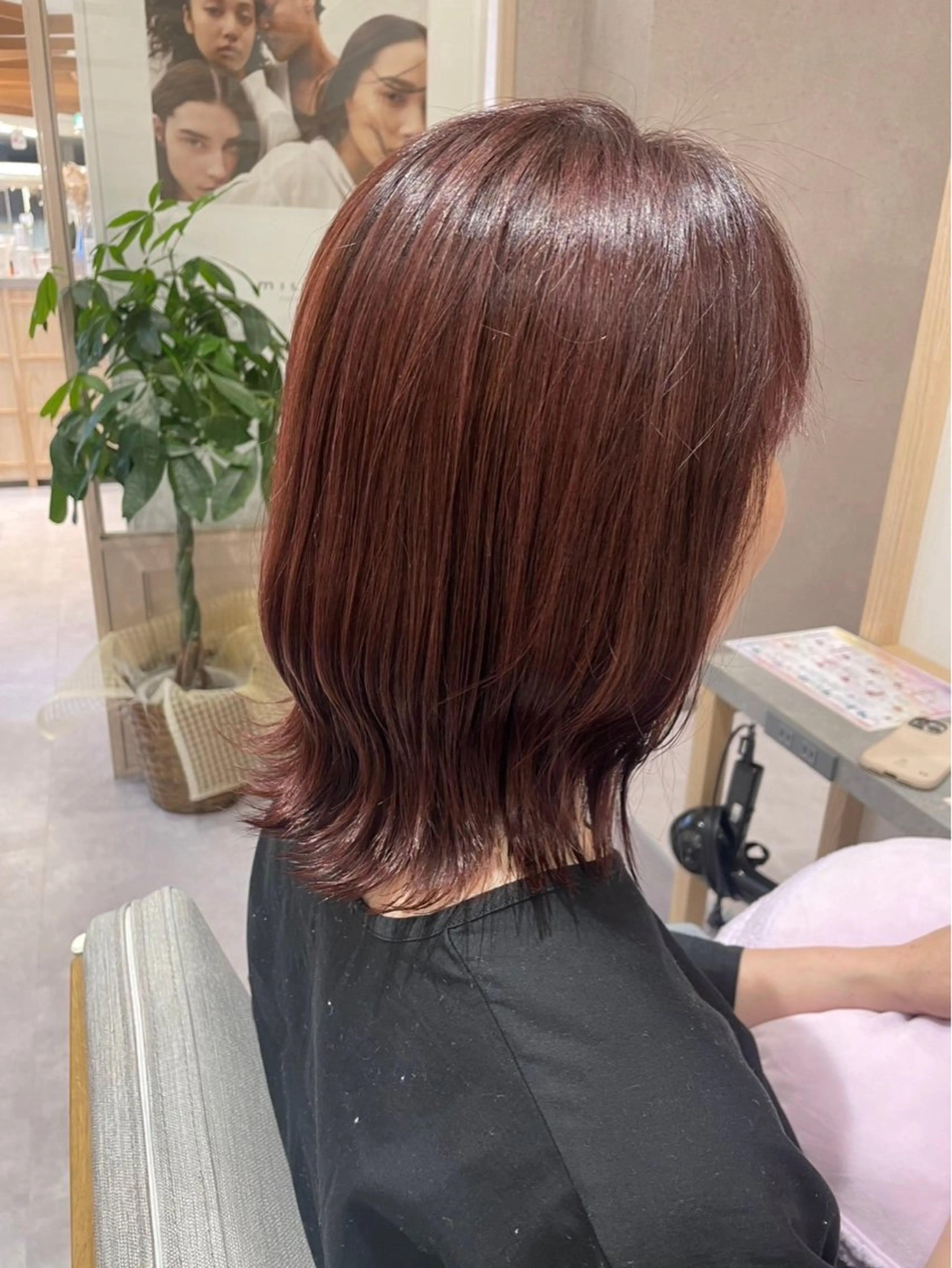 ミディアム spin hair socola塚口店所属・spin hair SOCOLA塚口のヘアスタイル