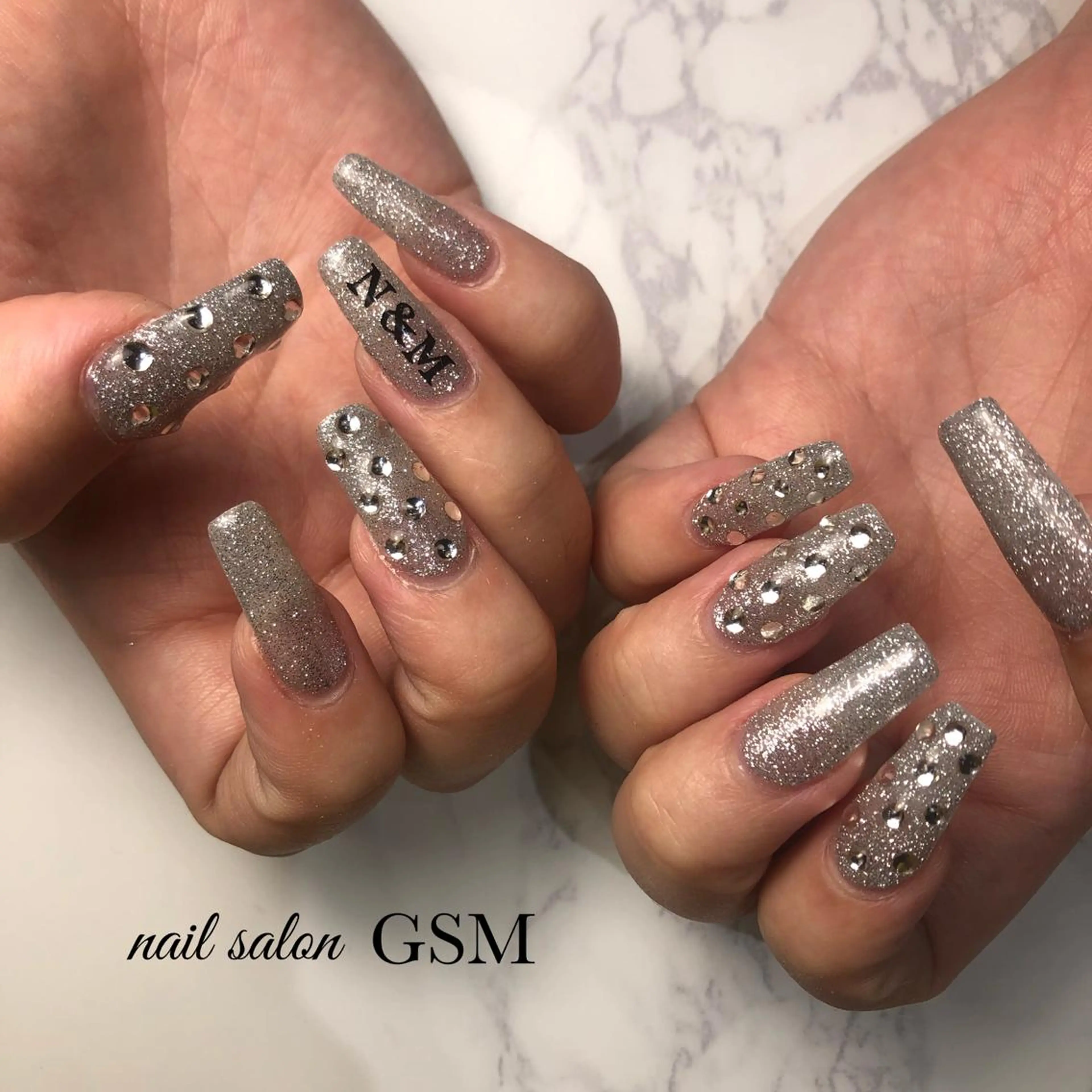 ネイル フラッシュネイル ハンドネイル nail salon GSMのネイルデザイン
