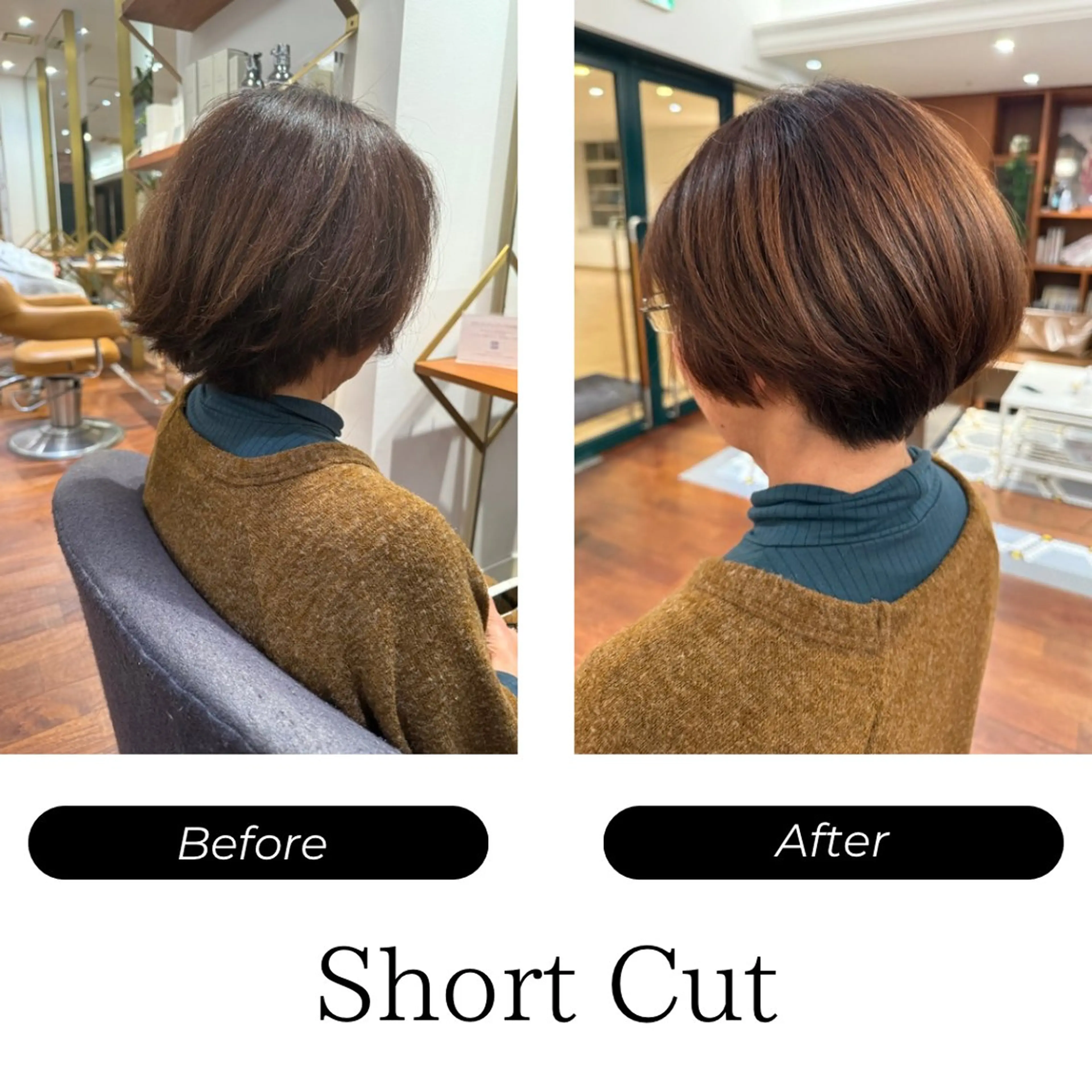 ショート くびれヘア ショートヘア BEAUTRIUM所属・大前斗夢ショート /くびれカットのヘアスタイル