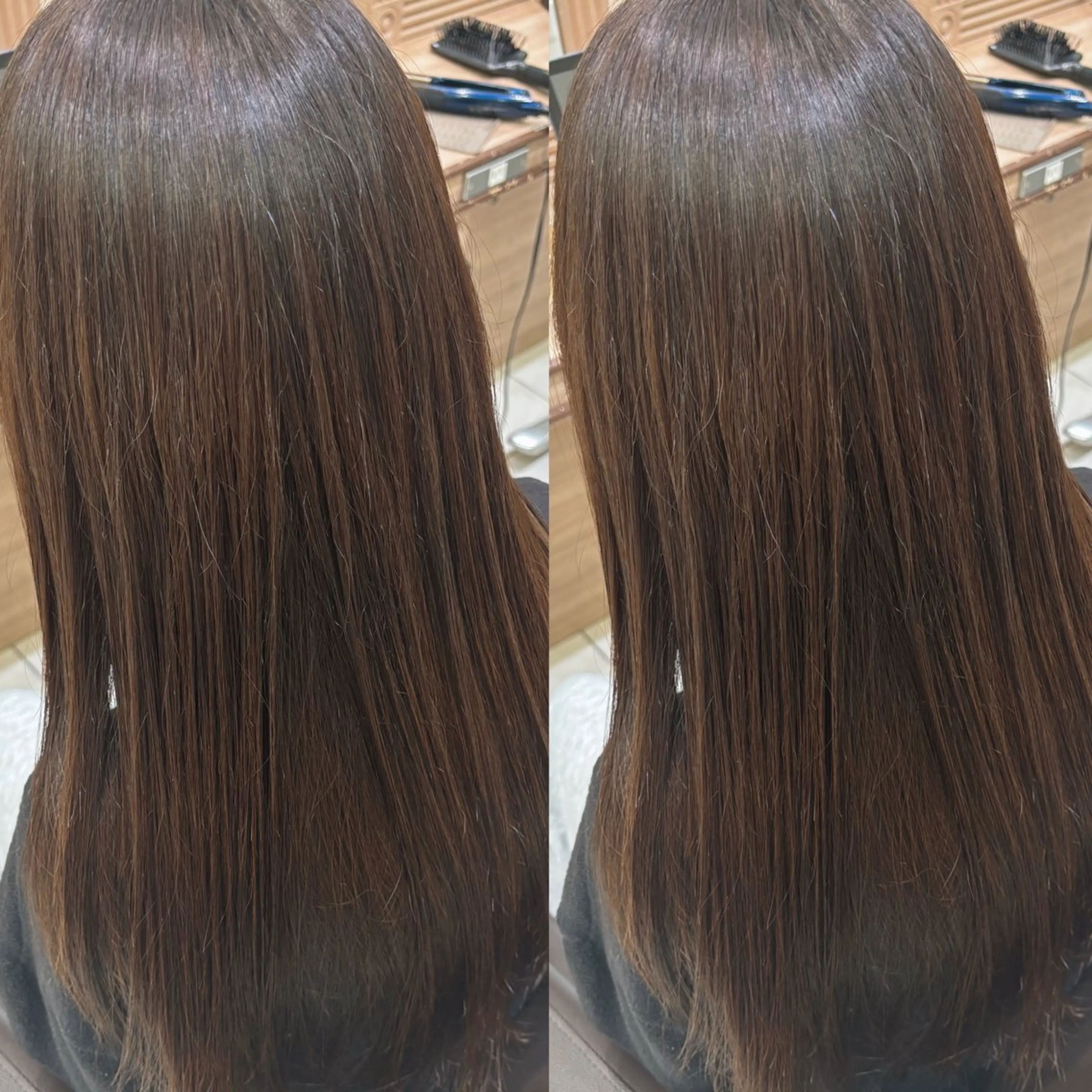 ロング 縮毛矯正 トリートメント ☁🫧縮毛矯正 /沖春奈🪽🫧のヘアスタイル